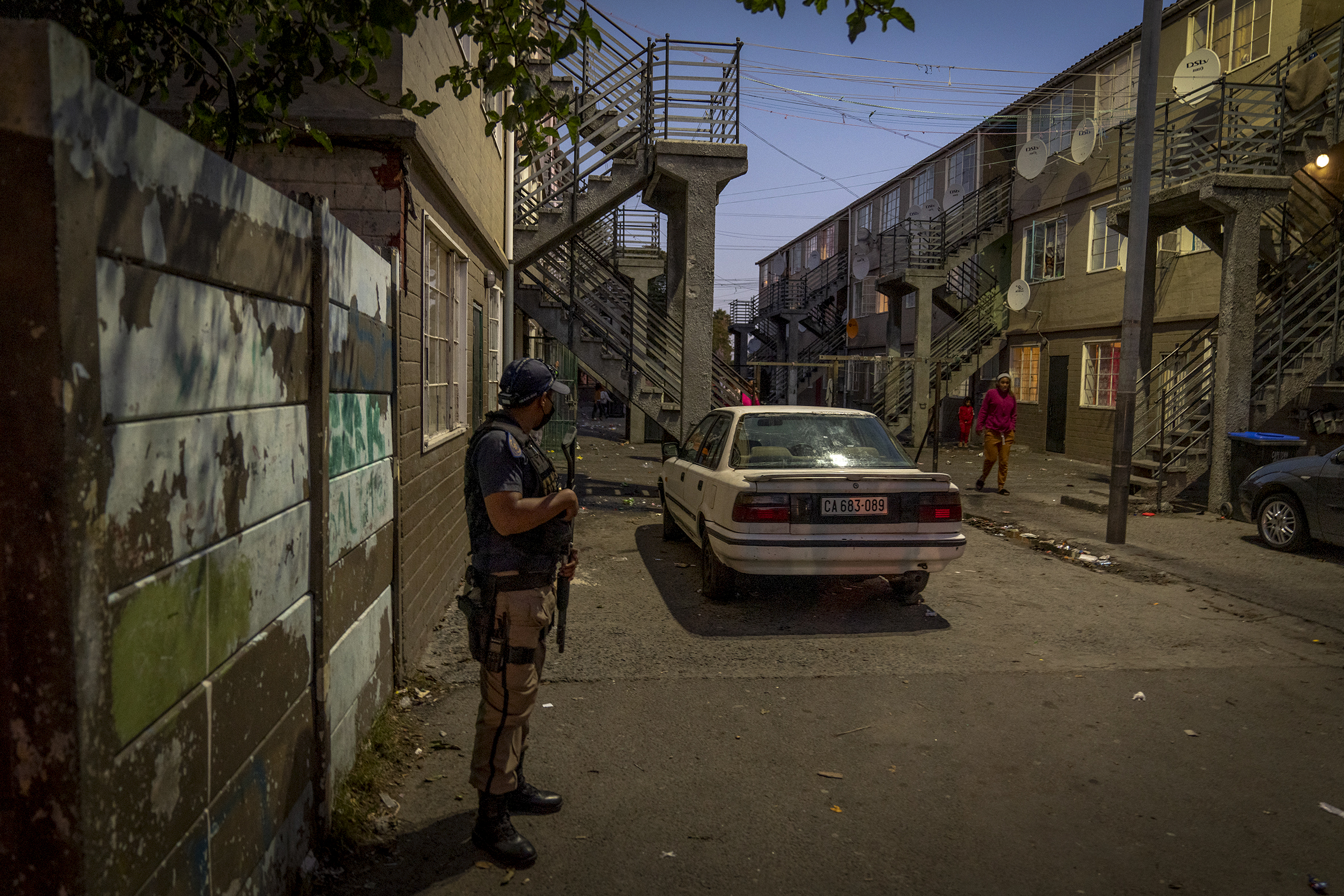Life on the mean streets, where at night ‘the gangsters start shooting like mad, like they are in a war zone’