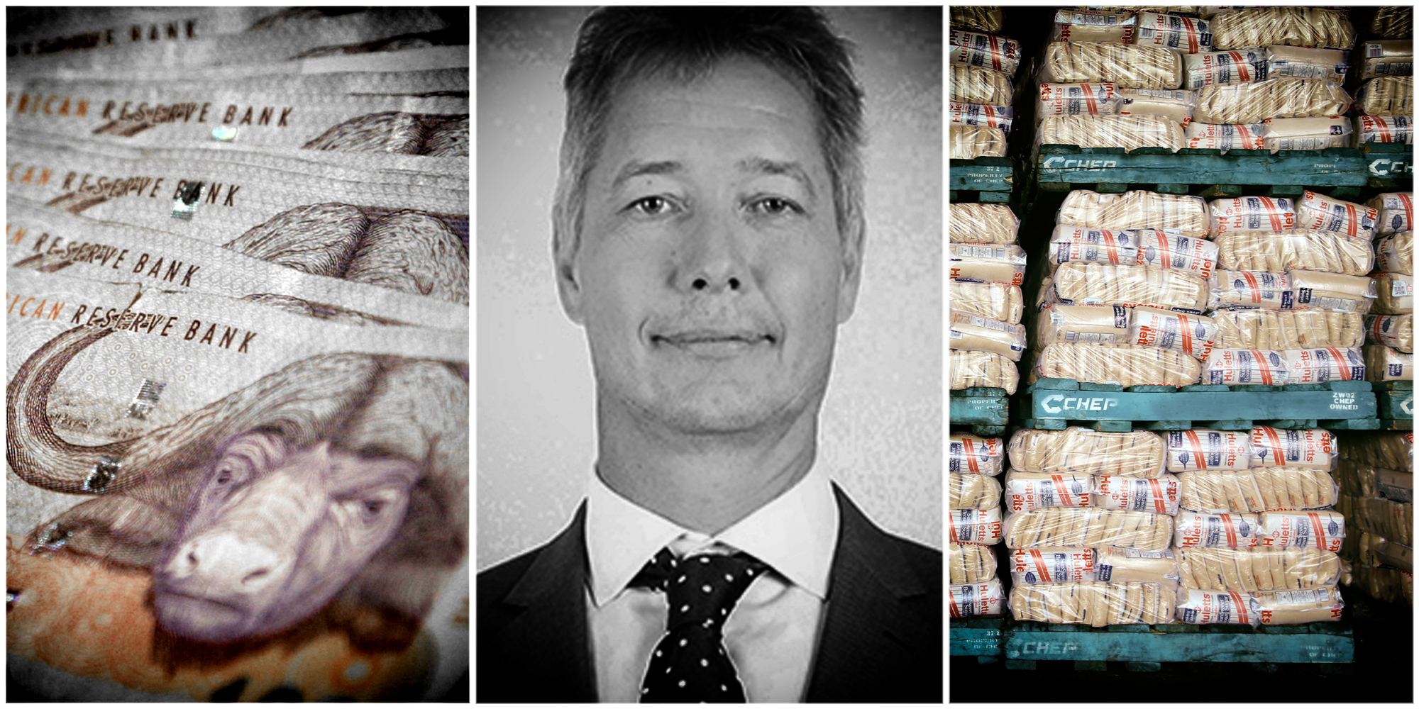 Tongaat bidder Hamish Rudland comes out from behind the curtains