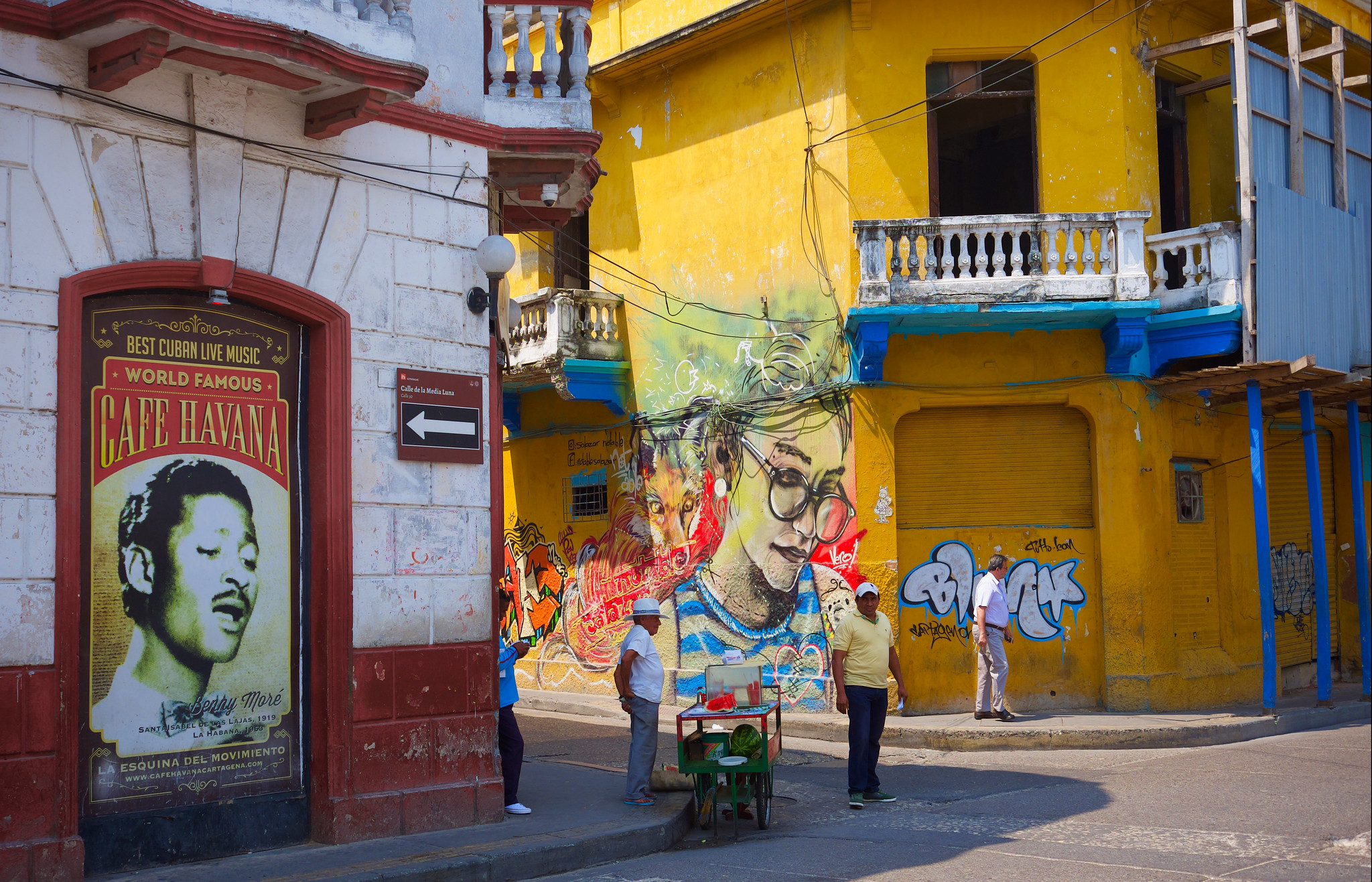 Cafe Havana, Cartagena. Image: Flickr