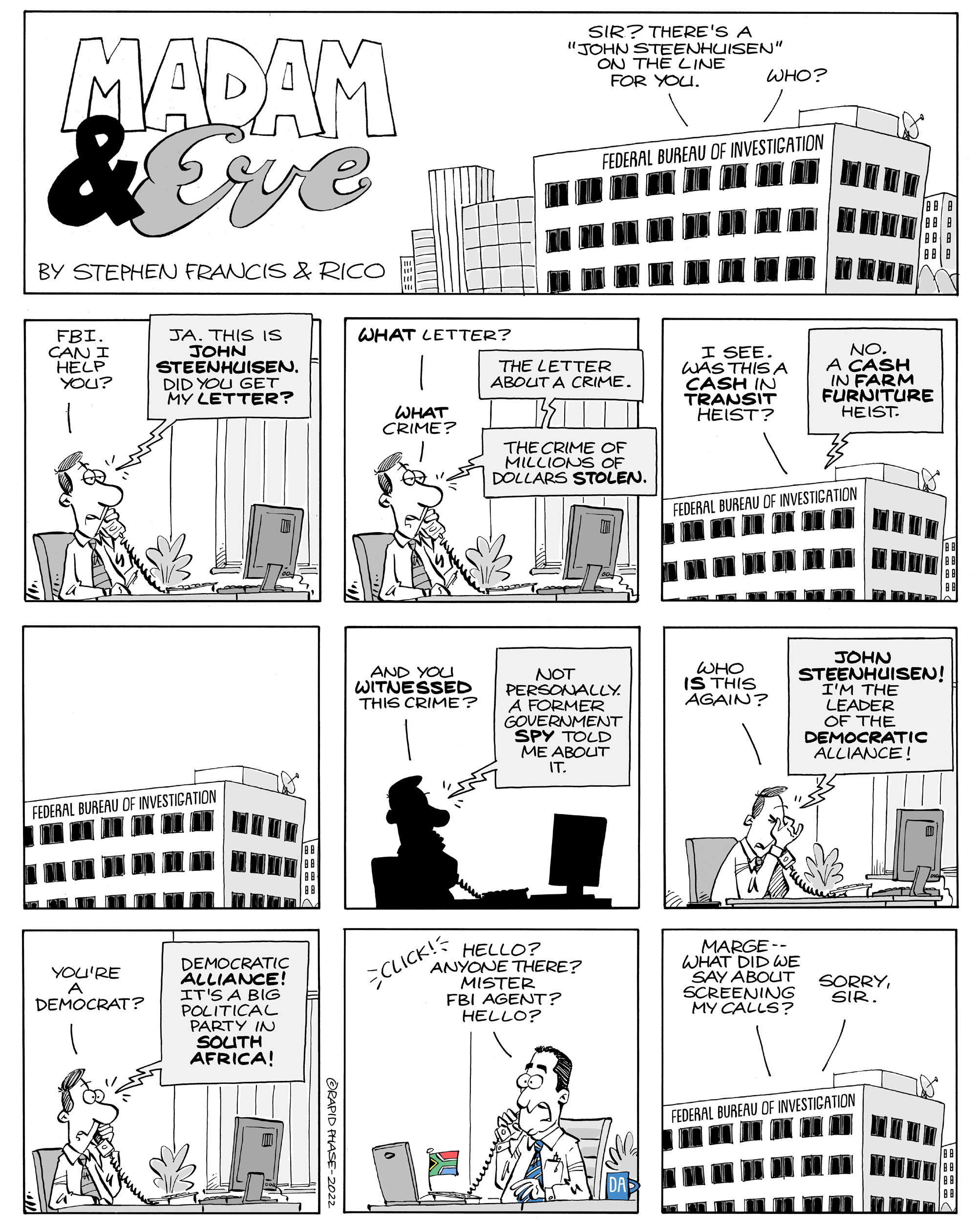 Leave No Steenhuisen Unturned