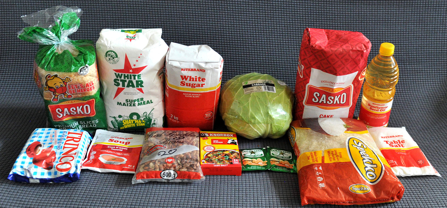 How much food can you buy with the R350 grant? We go shopping