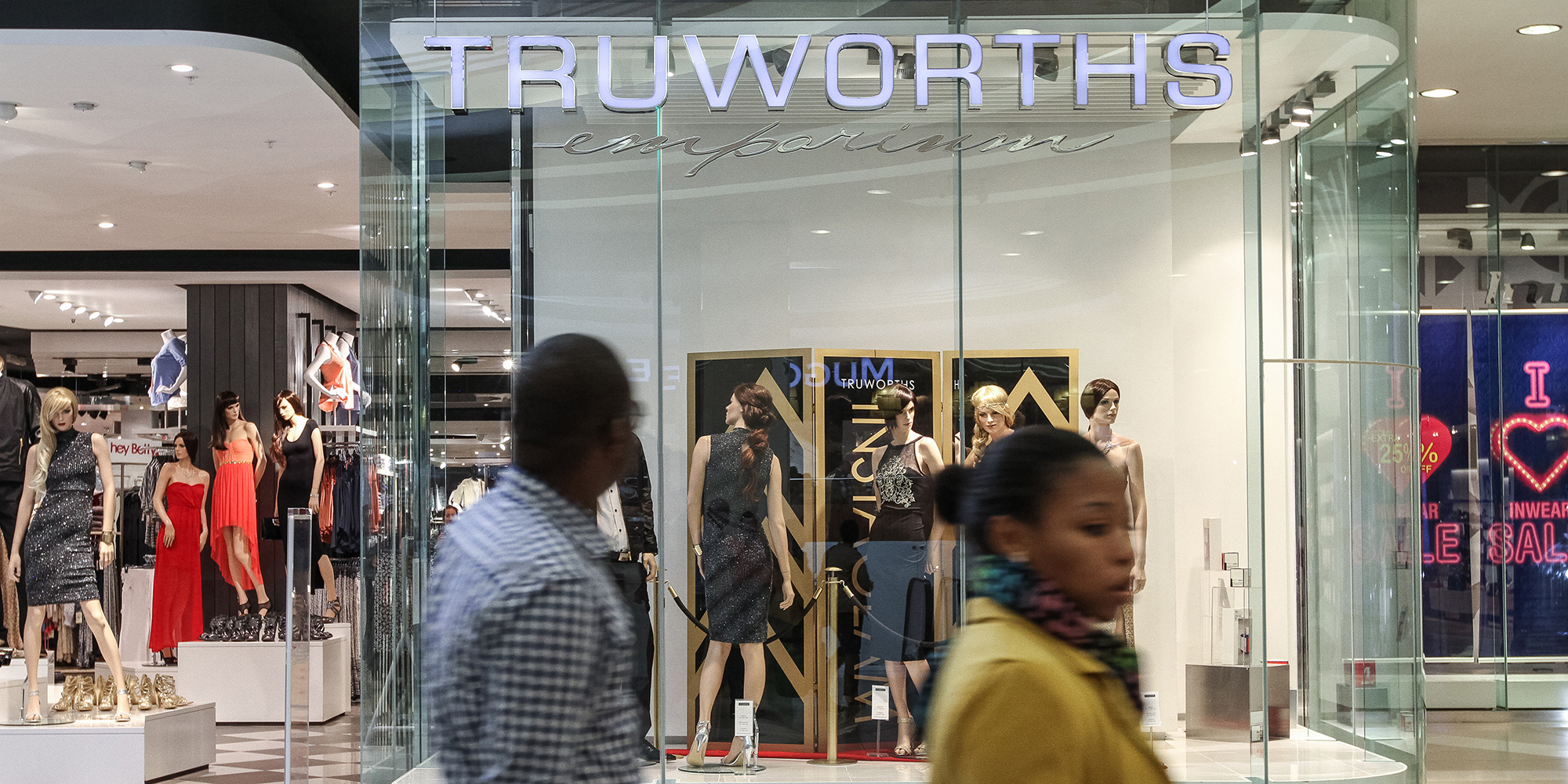 Truworths closed 5% higher after letting the market know that group sales would be flat for the 26 weeks to 28 December 2025. Photographer: Dean Hutton/Bloomberg via Getty Images