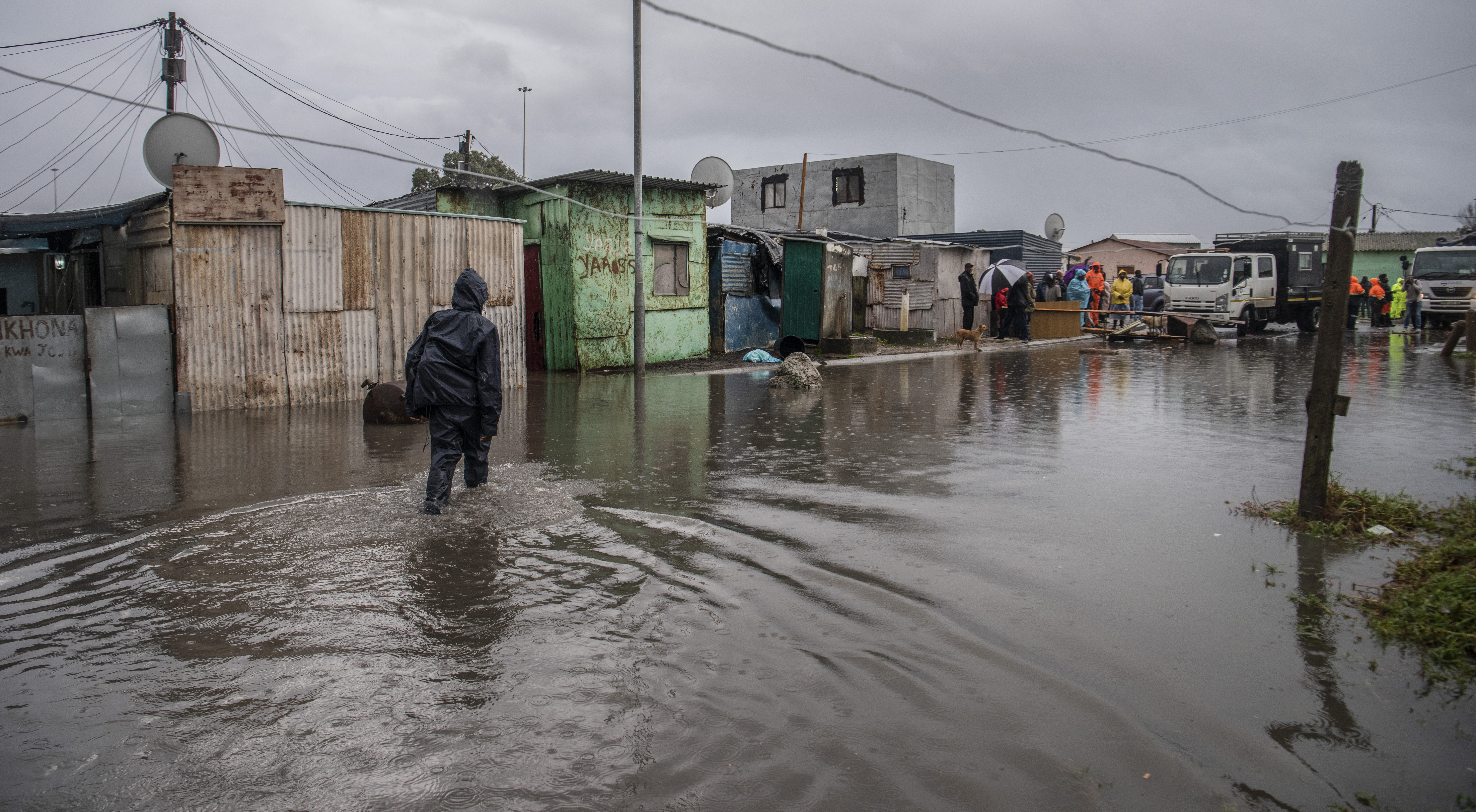 In pictures — Heavy ongoing winter downpours cause flooding and power cuts in Cape Town