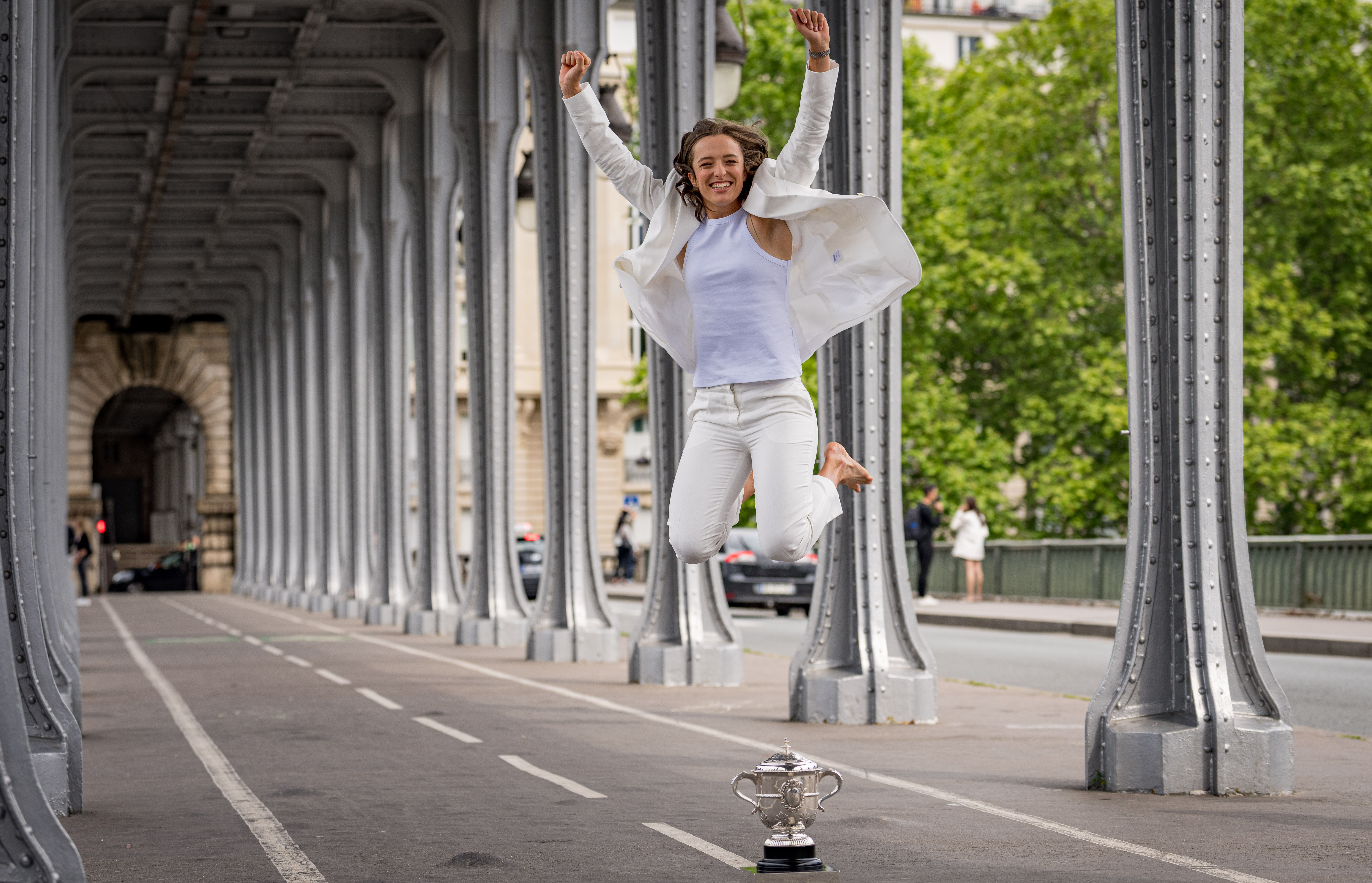 Polish star Iga Świątek takes pole position in women’s tennis