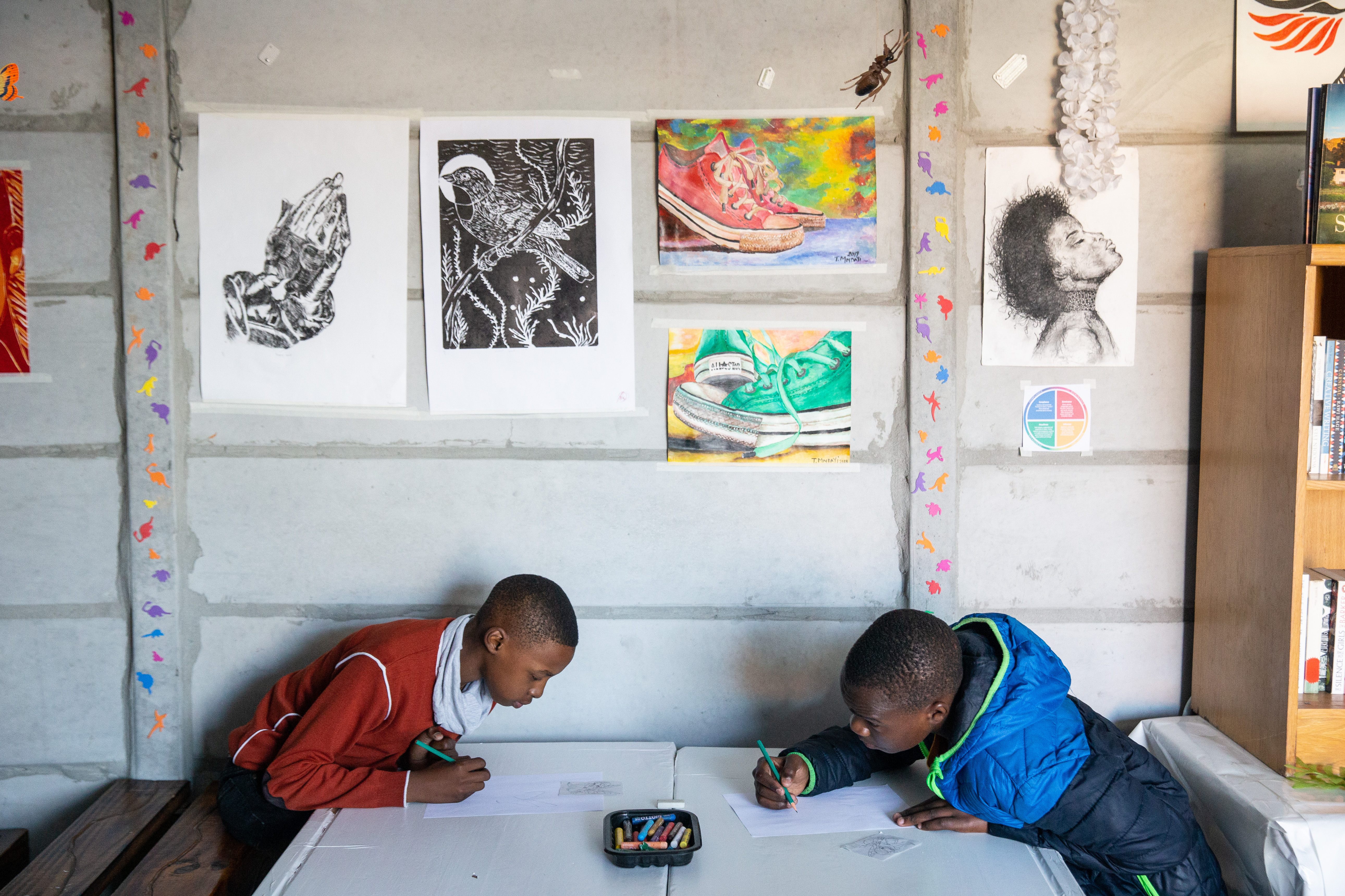 'Arise Eagle': Khayelitsha art gallery founder hopes to show parents that children can 'make it' as artists