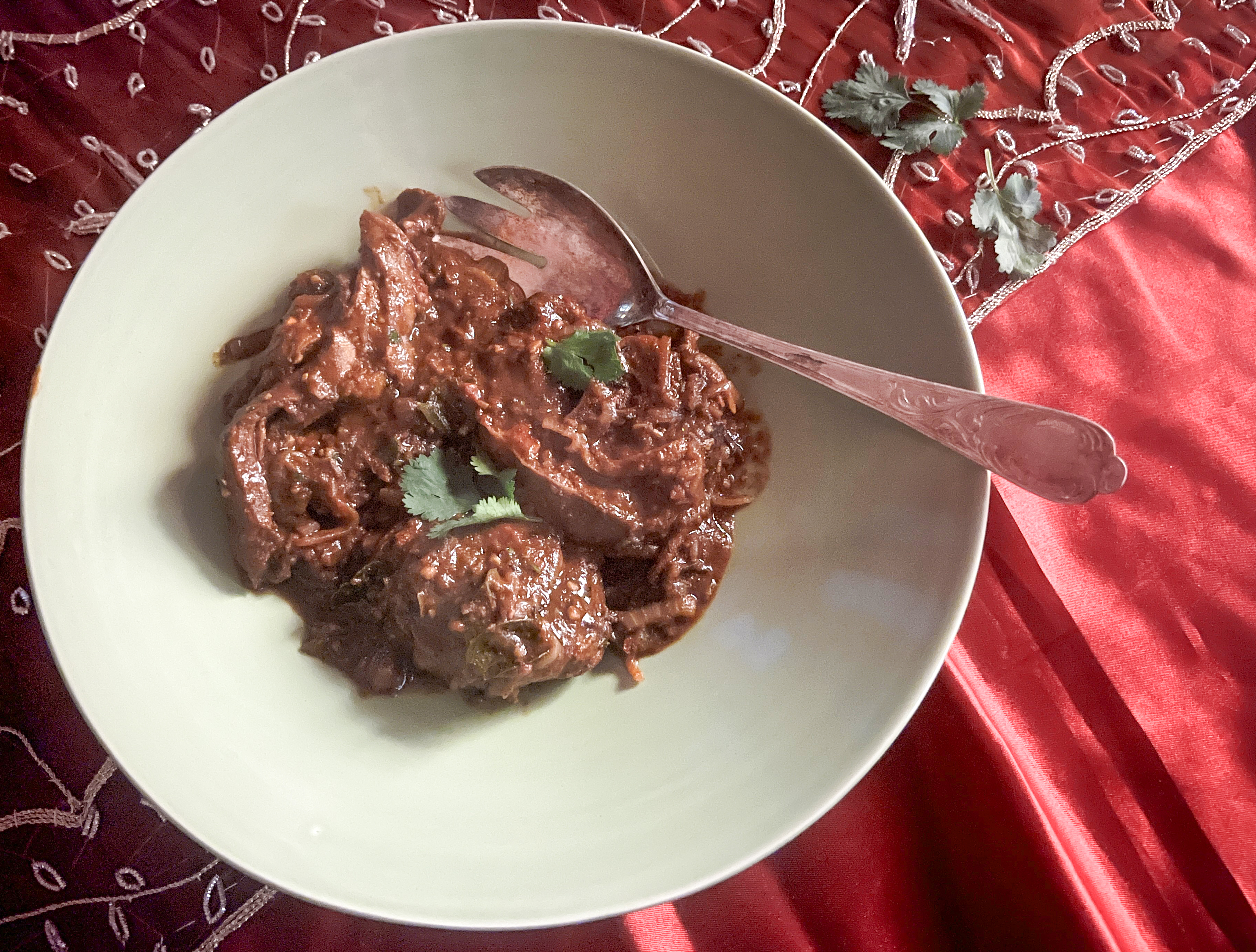 Chettinad lamb curry for the shoulder season