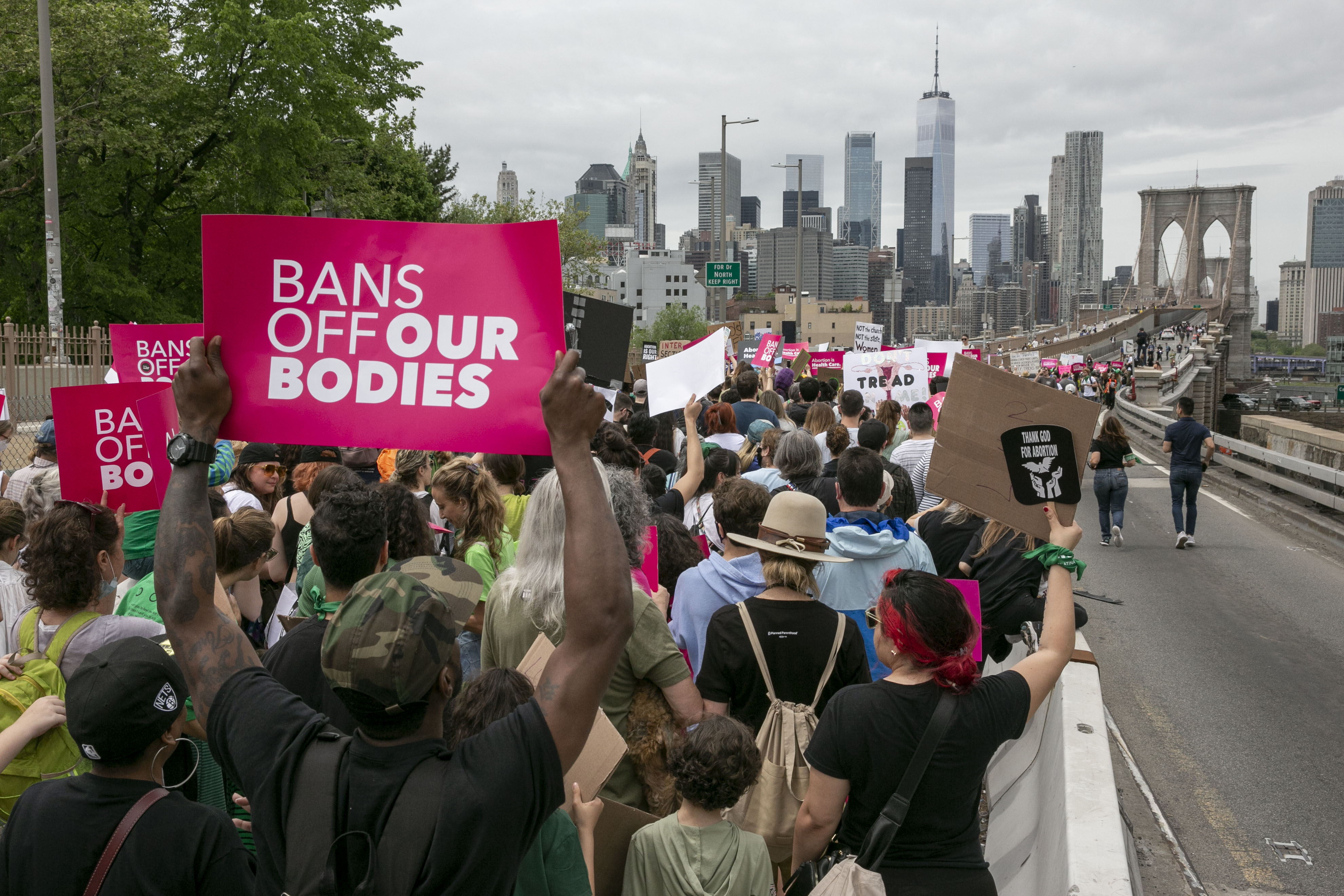 Abortion Rights March and Protest in New York