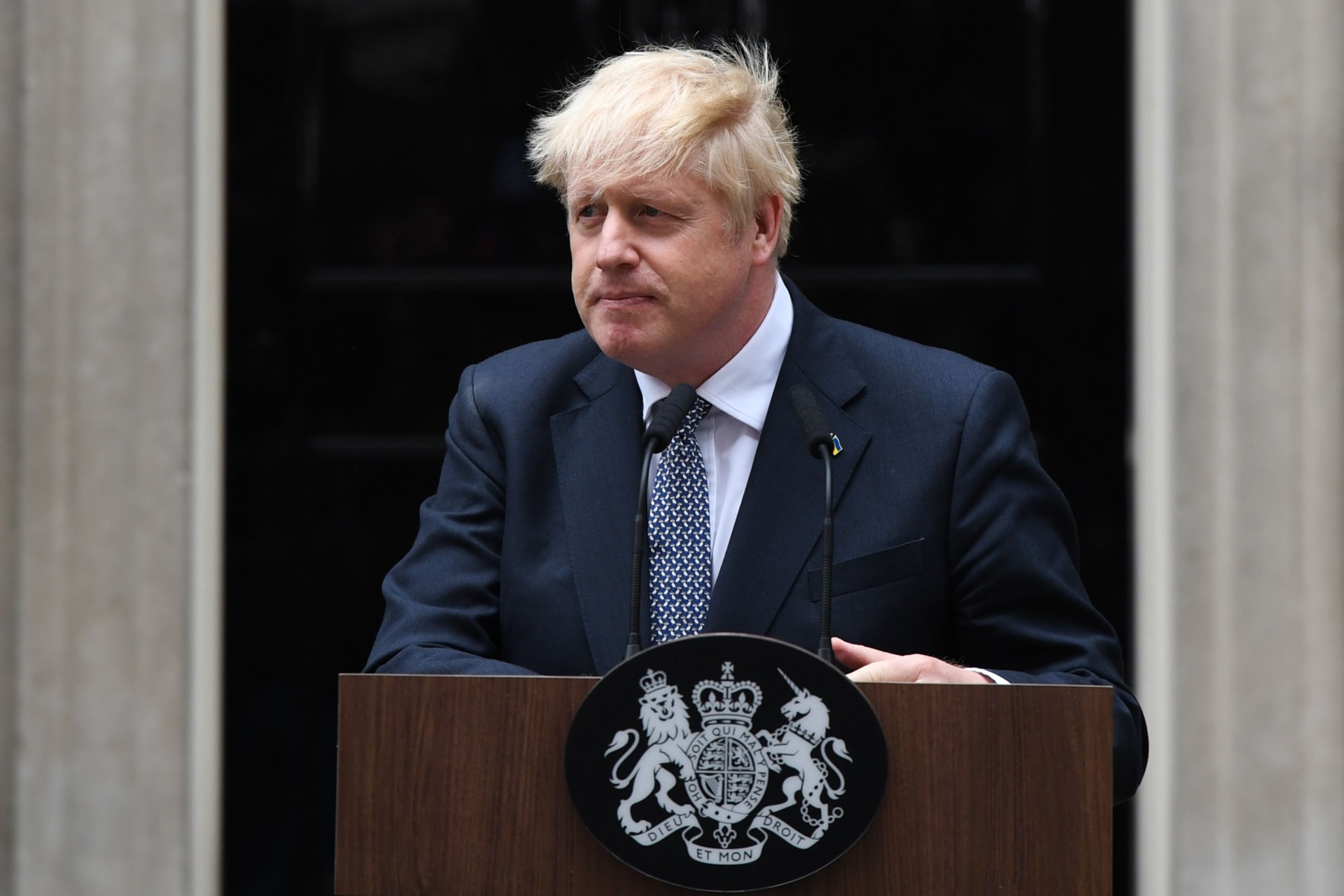 UK Prime Minister Boris Johnson Announces Resignation