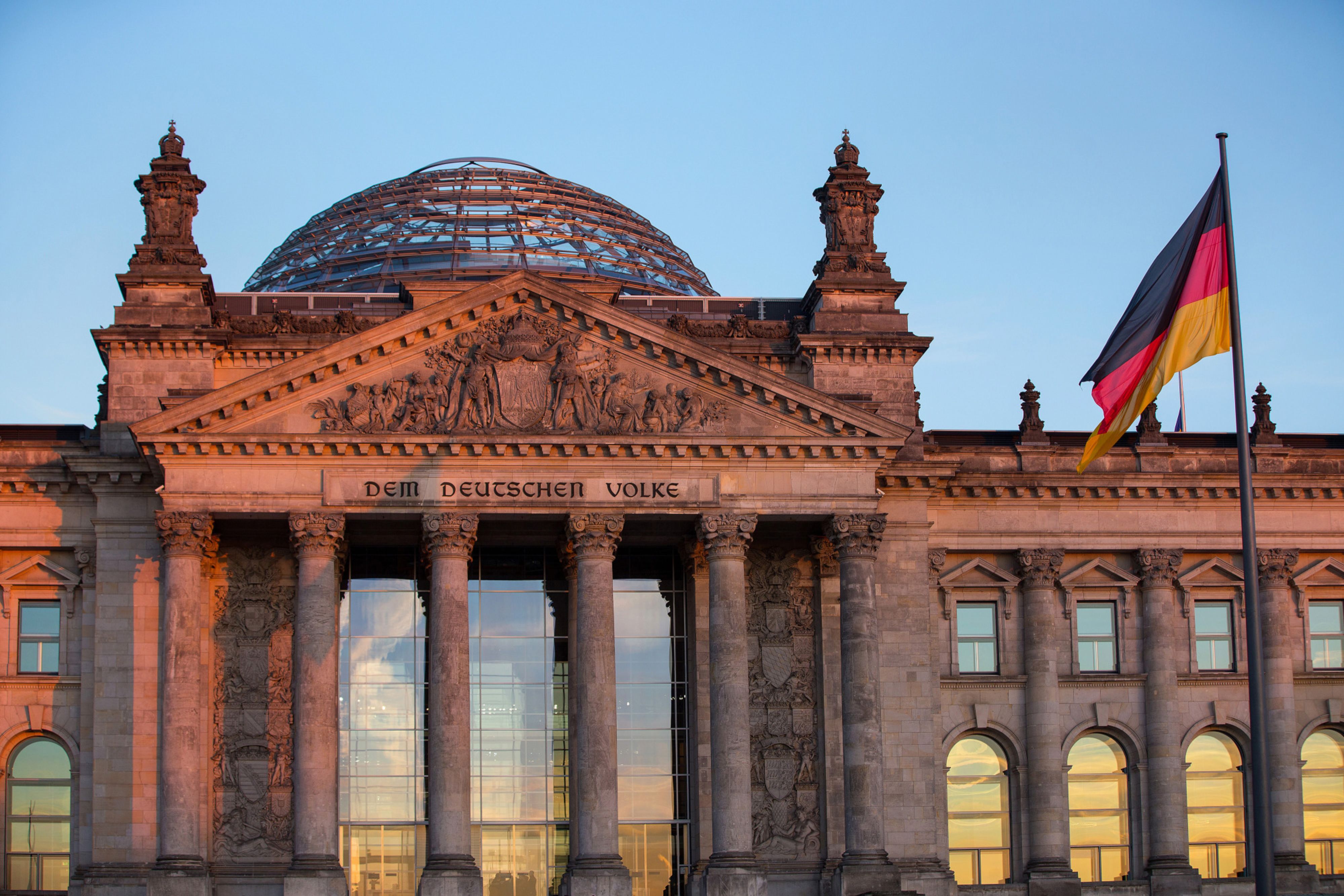 Views Of Berlin's Reichstag Building