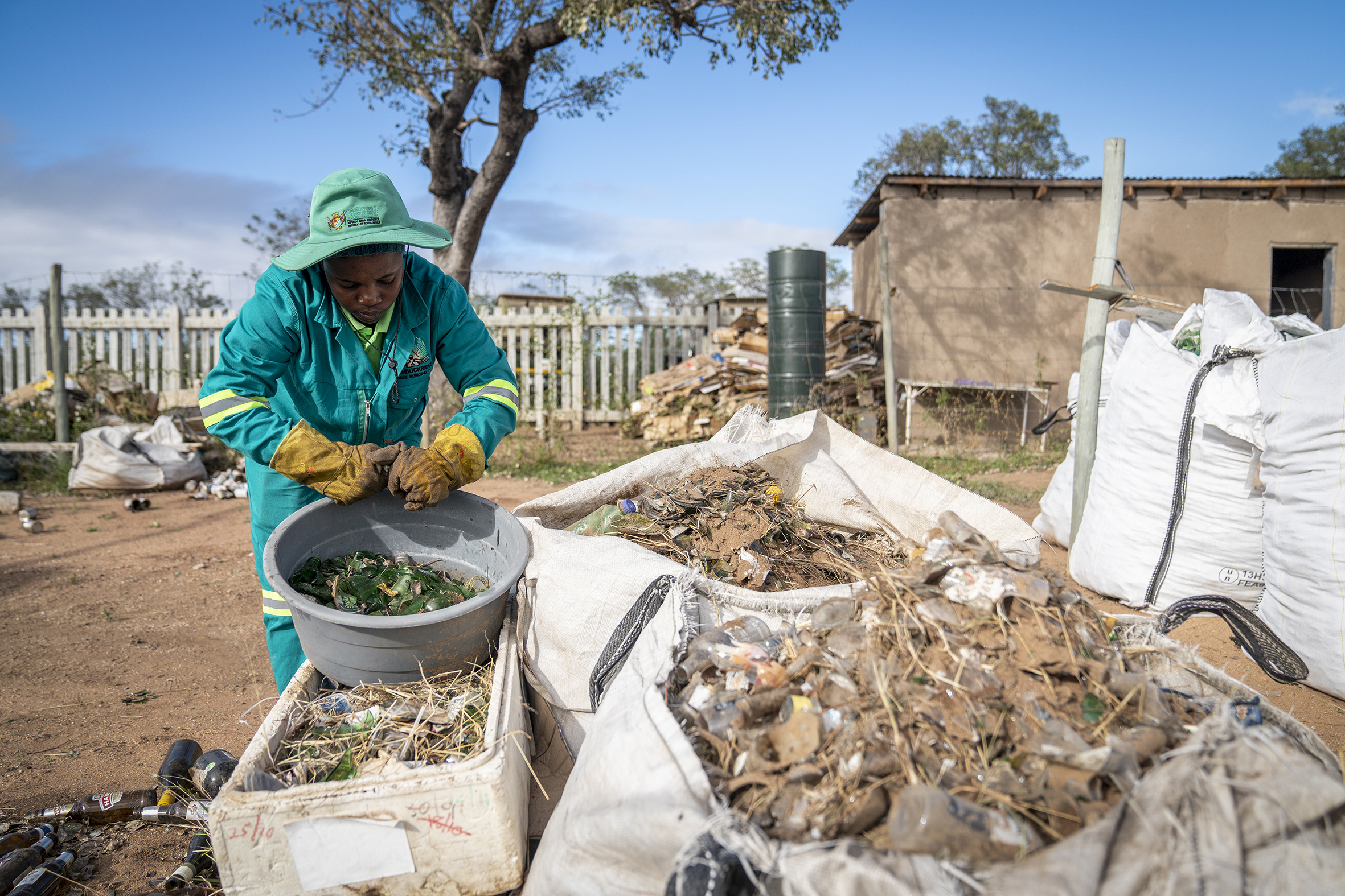 Meet the villagers working with the Kruger National Park to turn waste into profit