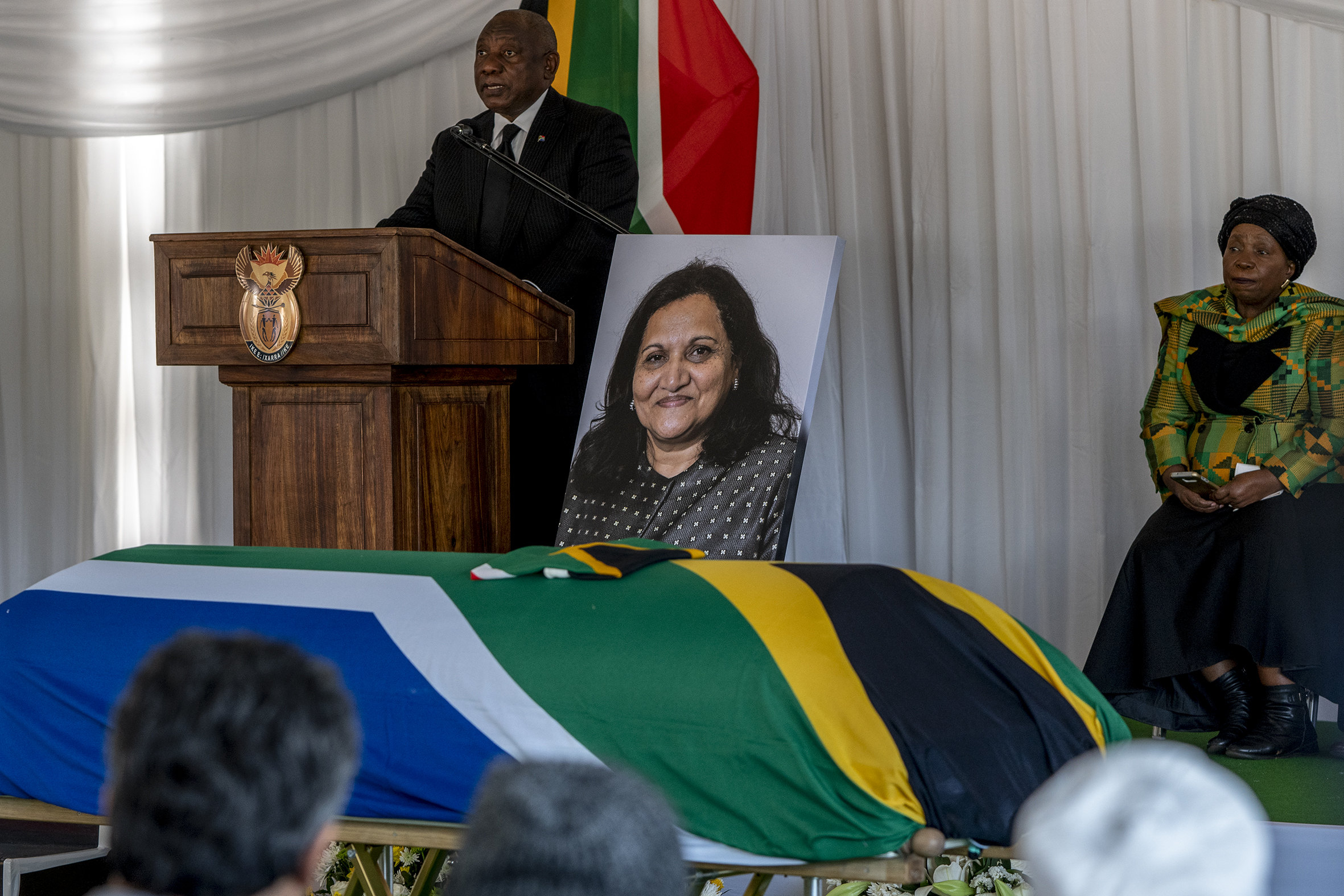 Family, friends and political leaders honour the memory of ANC’s Jessie Duarte