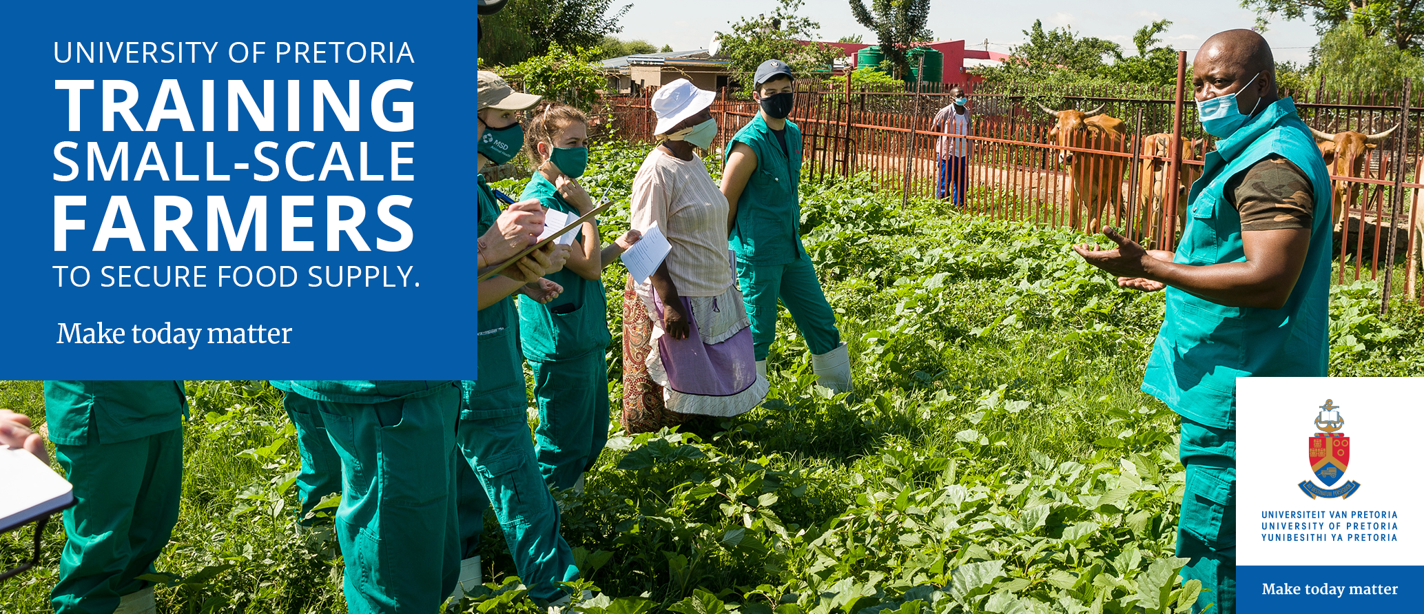 Training the next generation of farmers: How UP’s Faculty of Veterinary Science is helping small-scale farmers and boosting food security