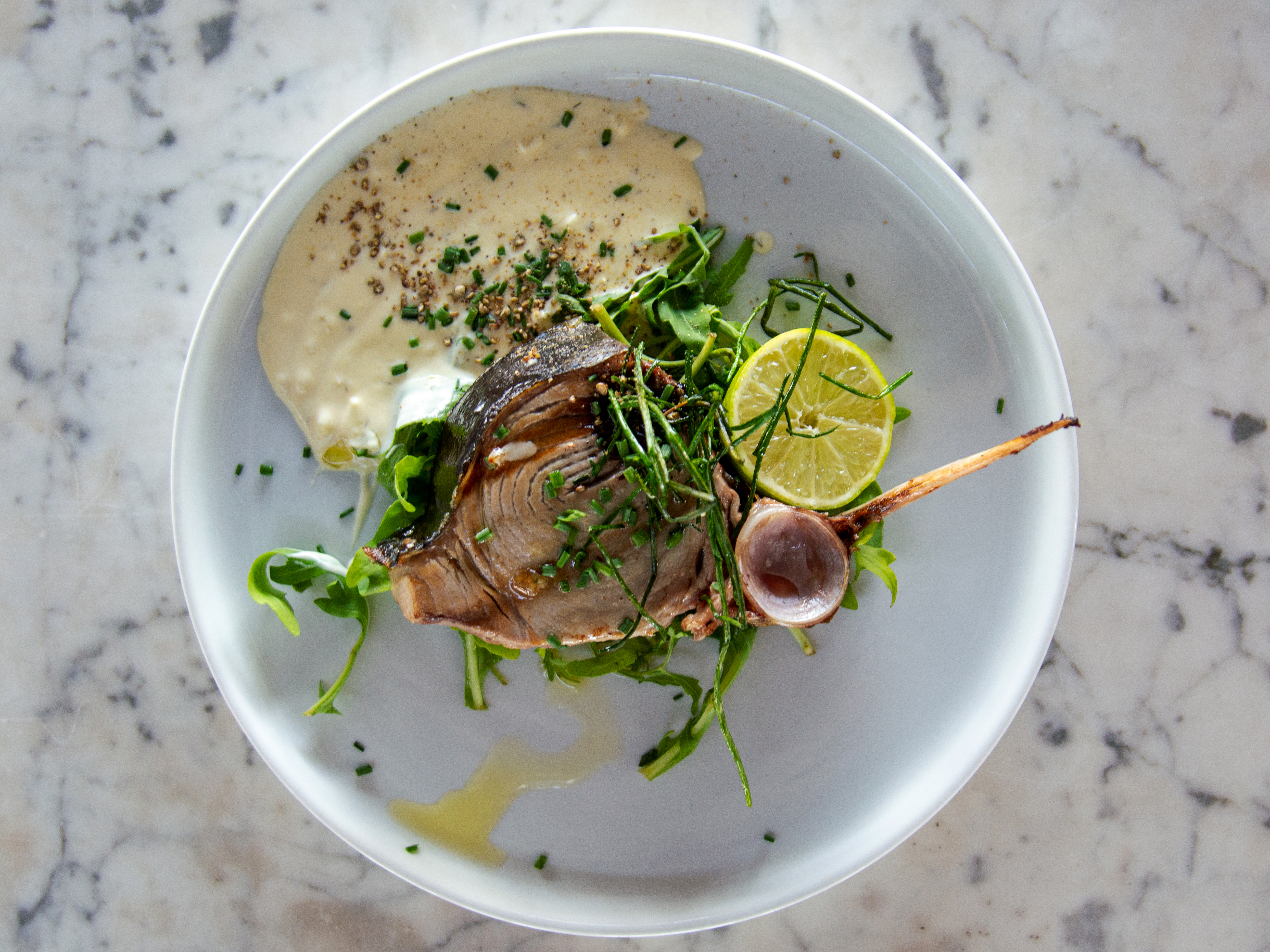 bianca-fish-DRY AGED Tomohawk Tuna Steak