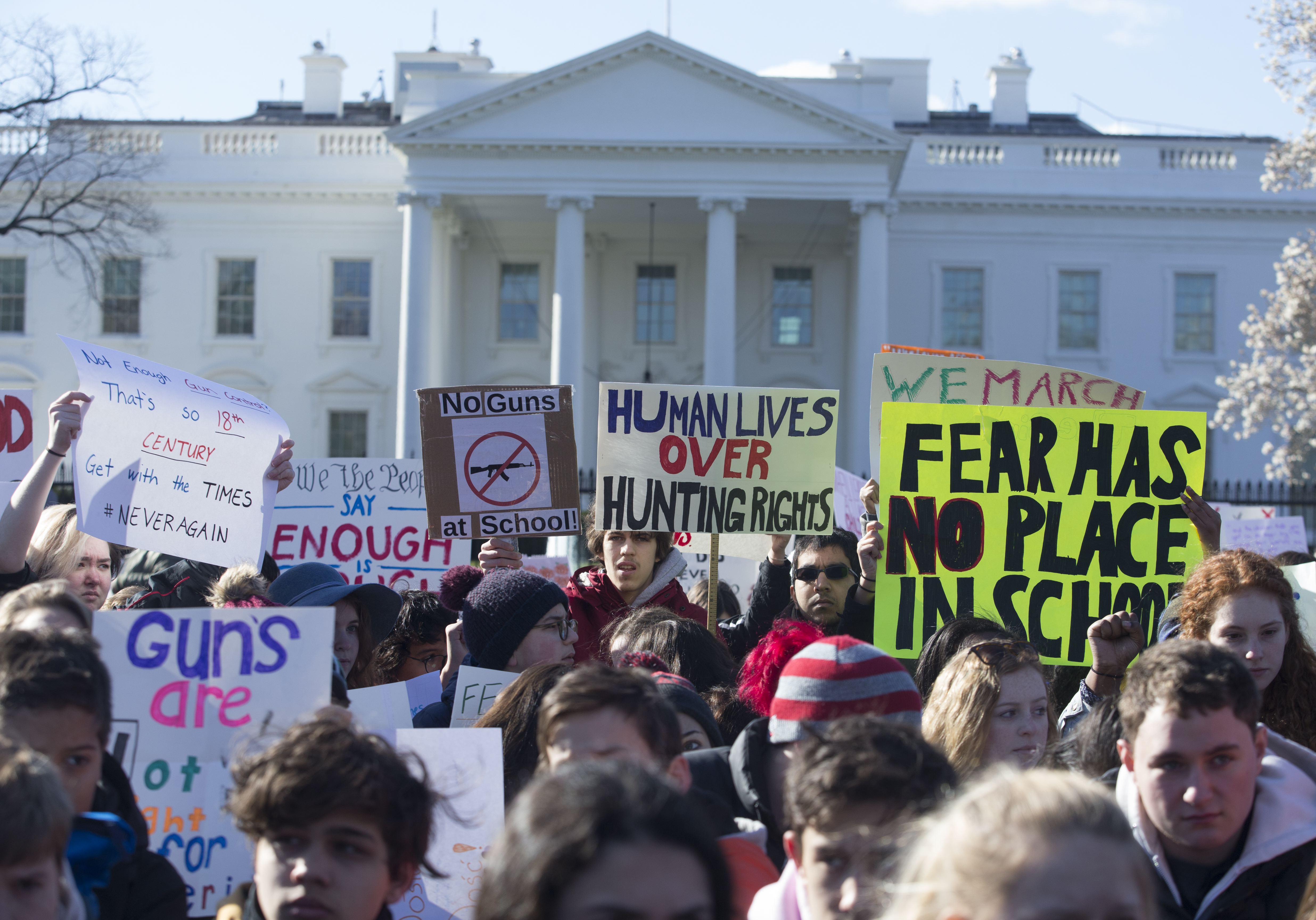 National School Walkout in Washington DC