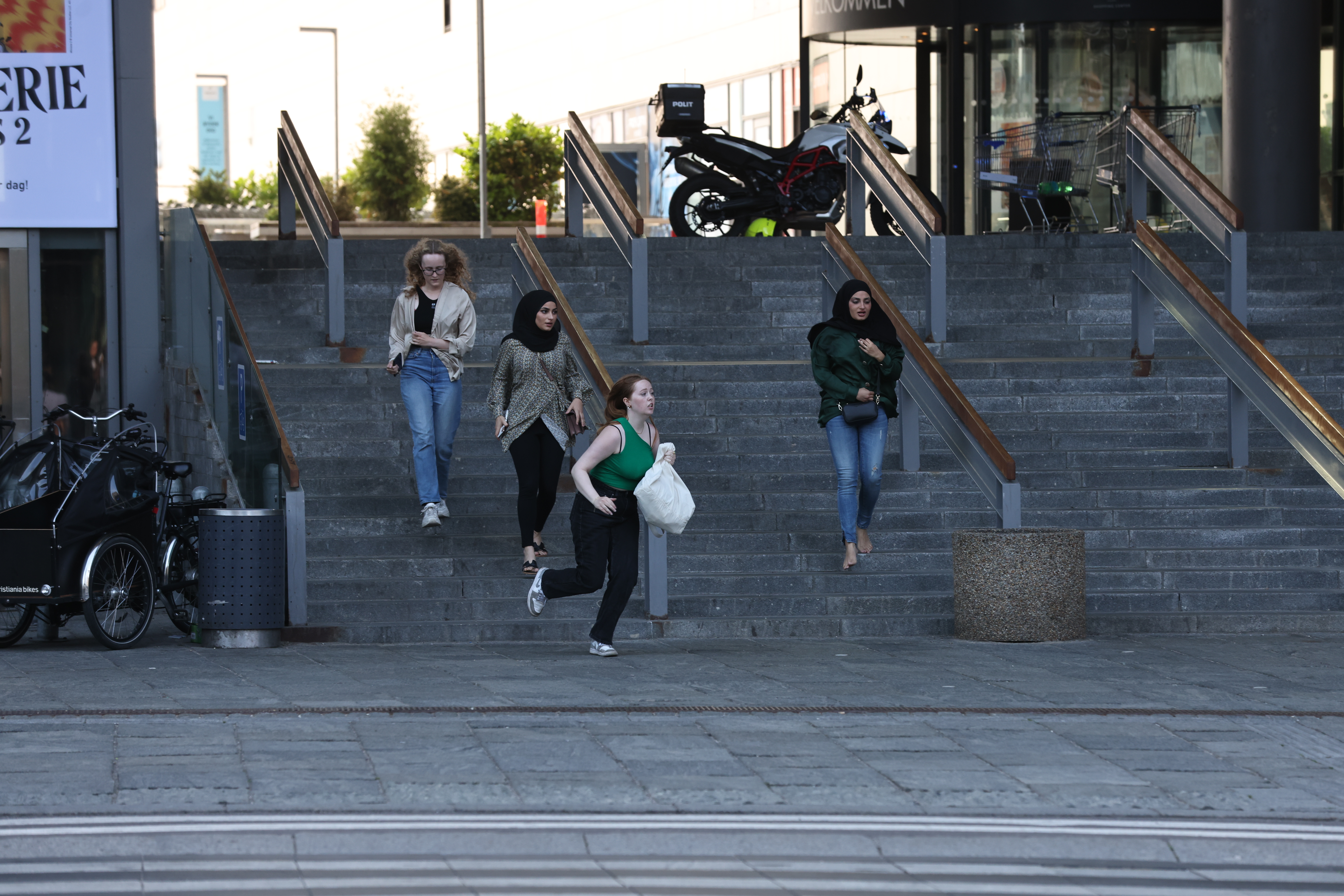 Incident in Danish Shopping Center