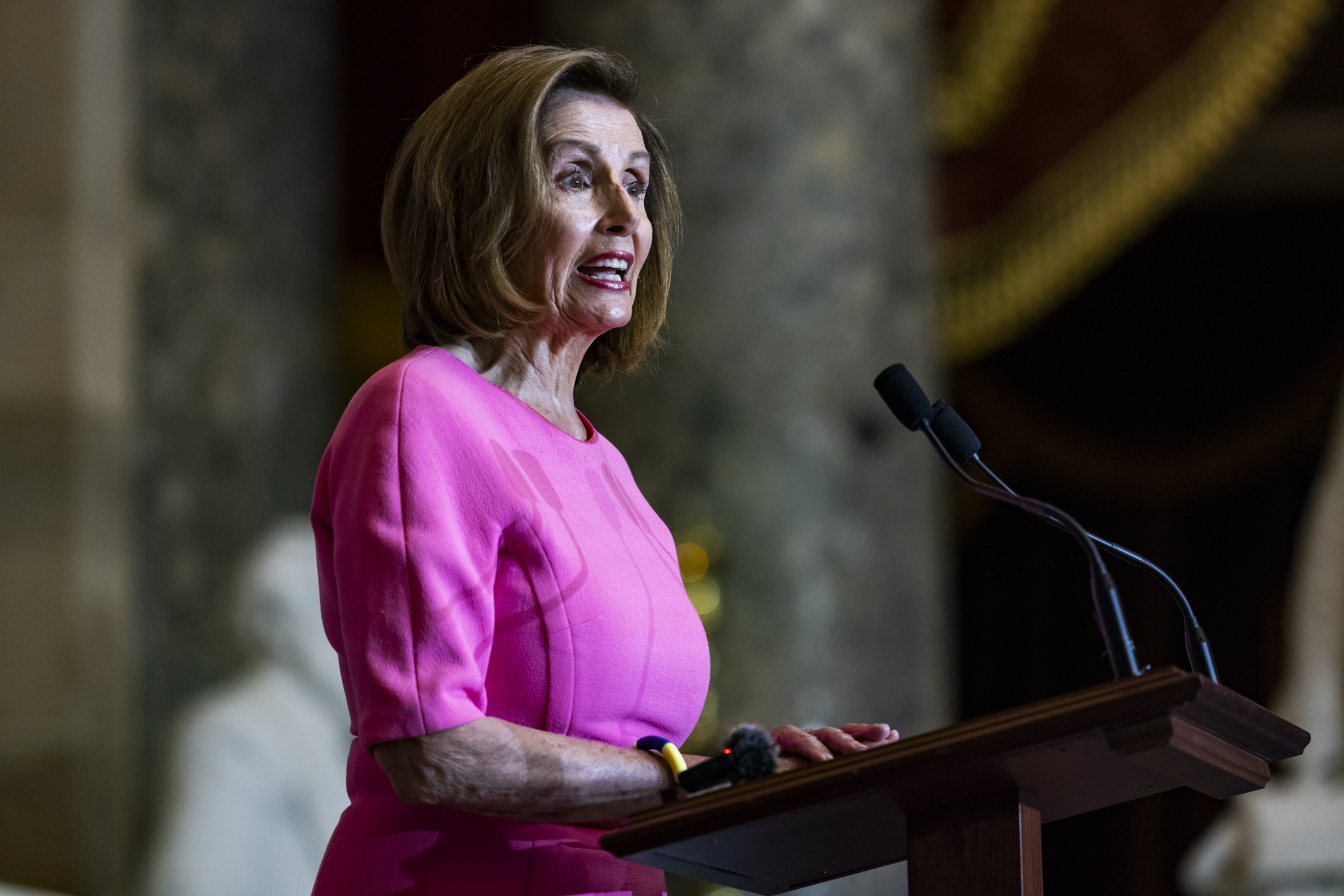 Congressional statue dedication in US Capitol in Washington
