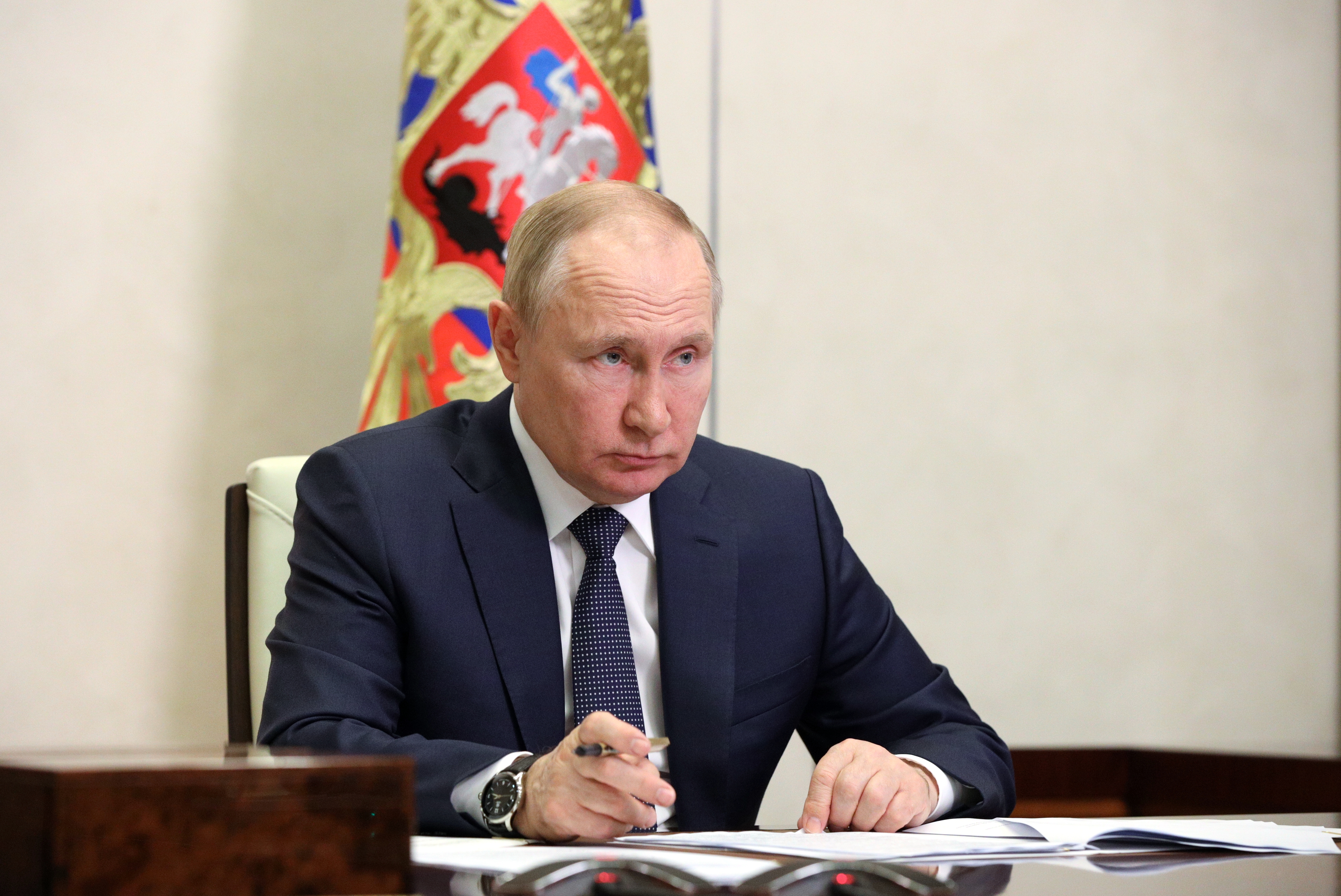 Russian President Putin attends Council for Strategic Development and National Projects