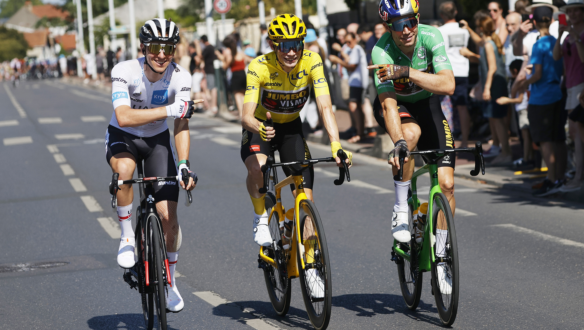 A calm and collected Jonas Vingegaard pedals his way to a maiden Tour de France title