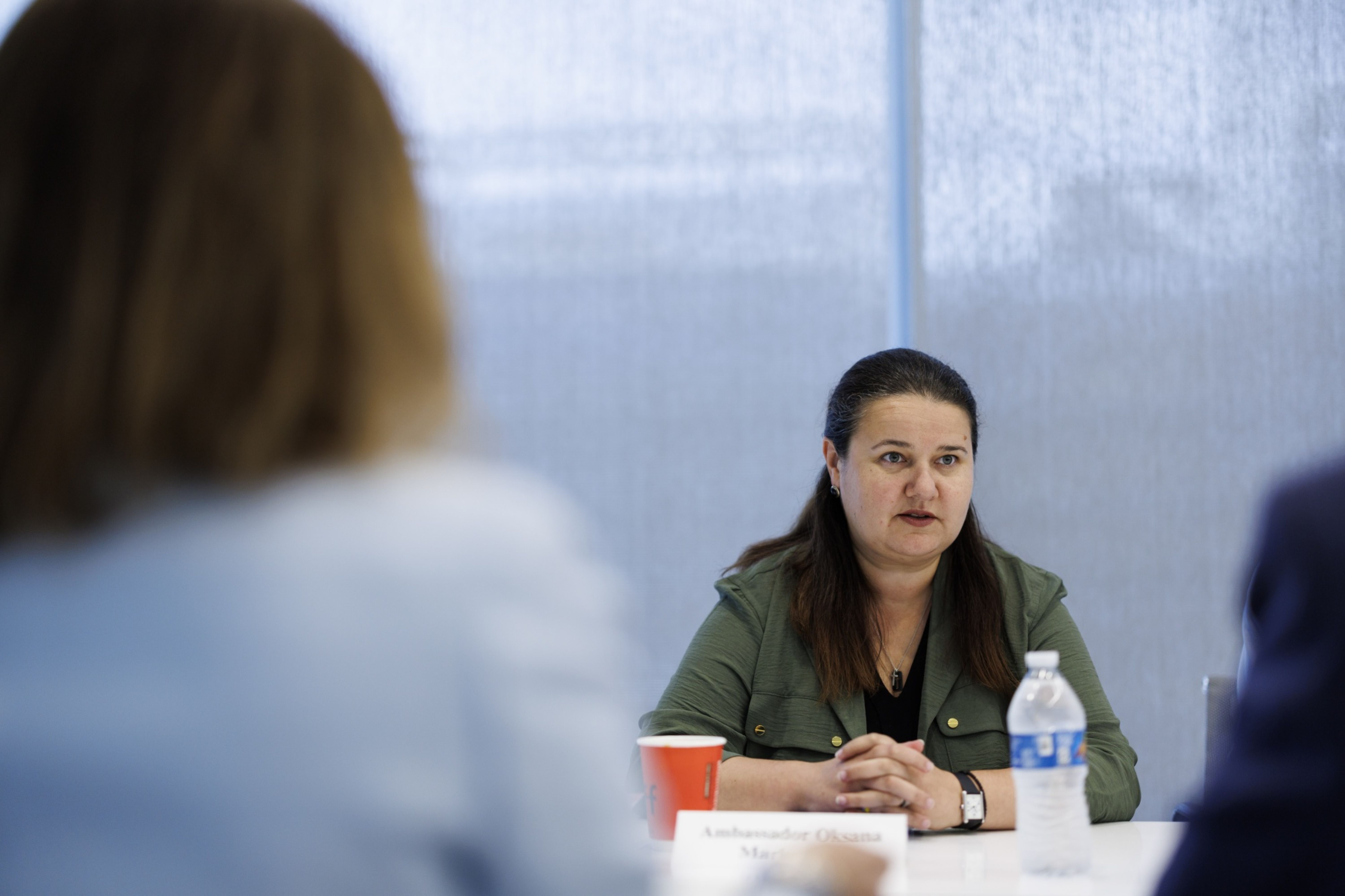 Ukrainian Ambassador To US Oksana Markarova Interview