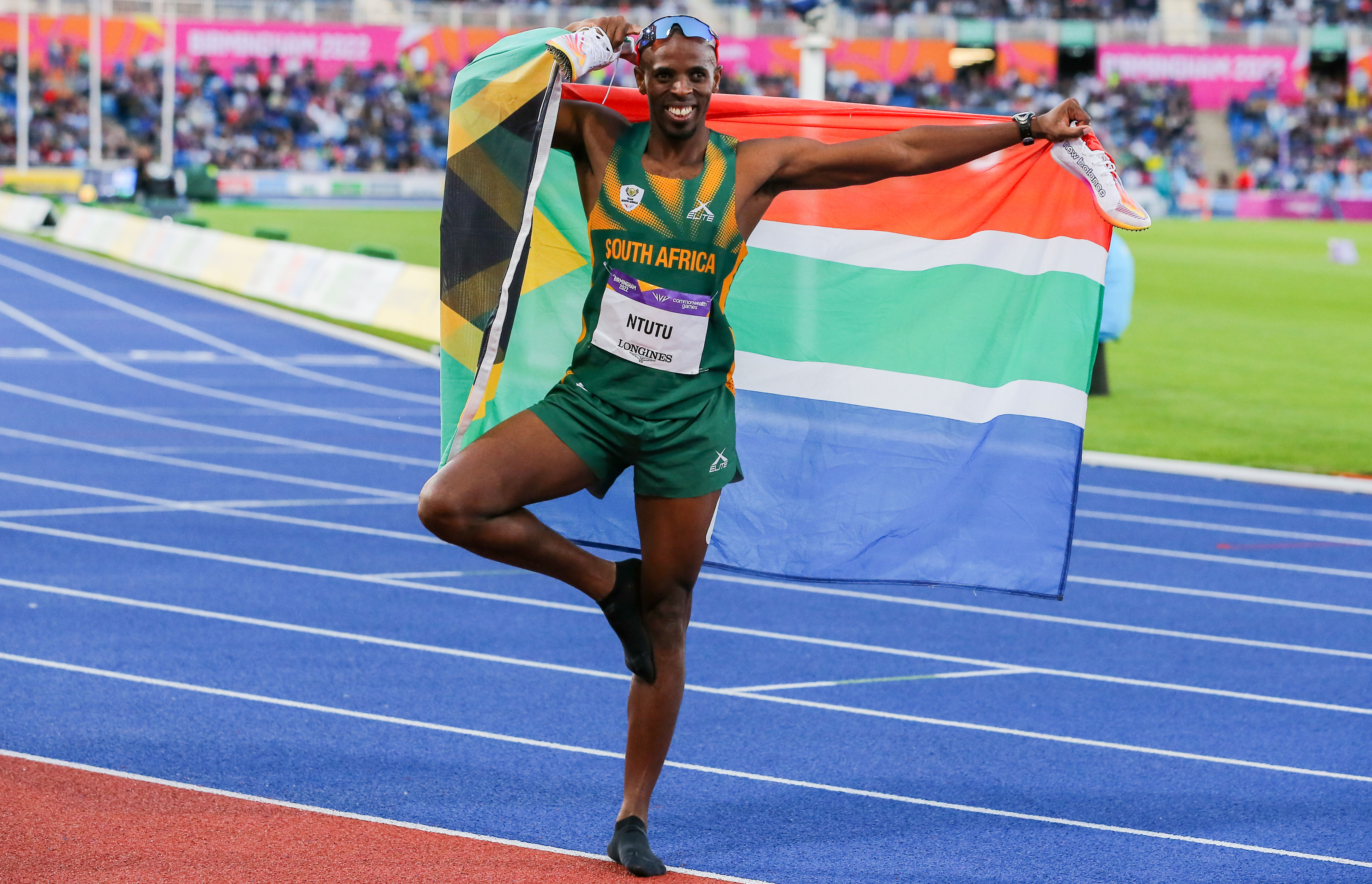 Retire? ‘Don’t even ask me that’ – Ndodomzi Ntutu rolls back the years to win 100m para gold