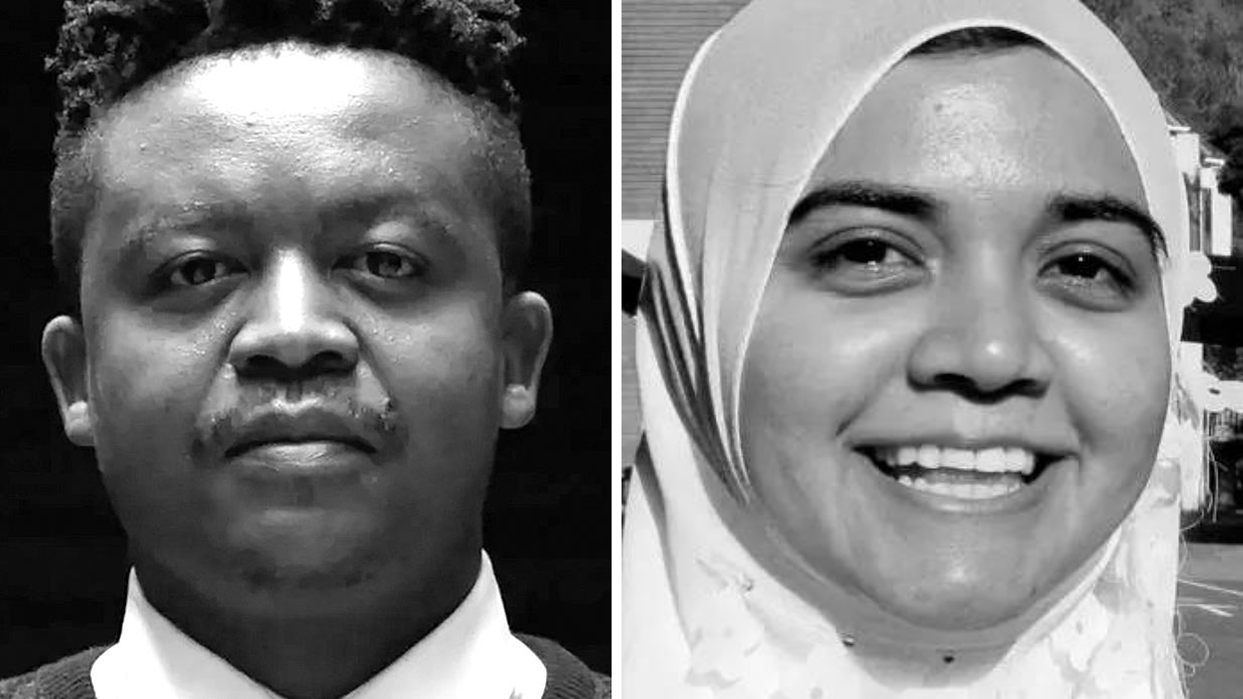 Zeenat Sujee and Motheo Brodie