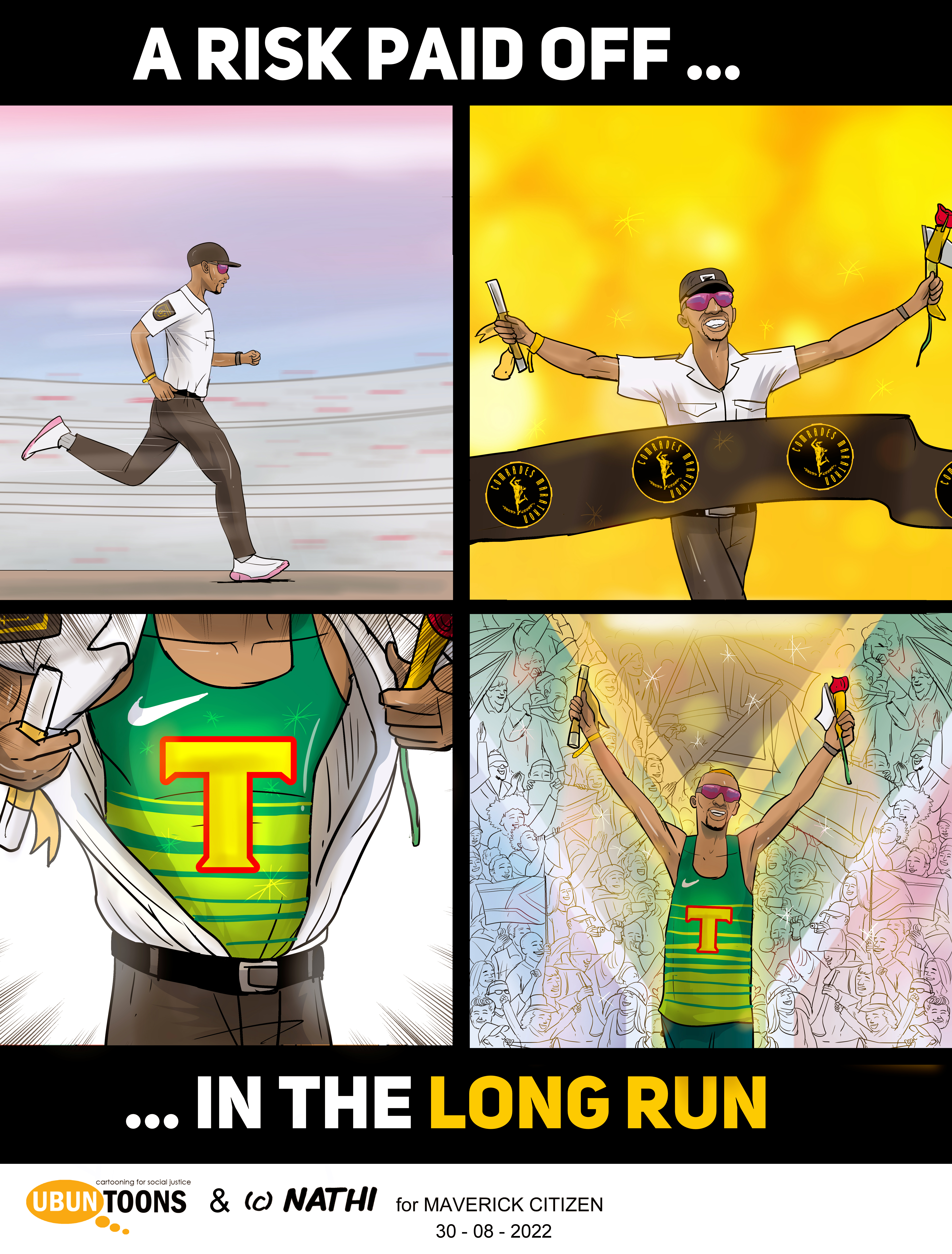 From Security Guard to Comrades winner