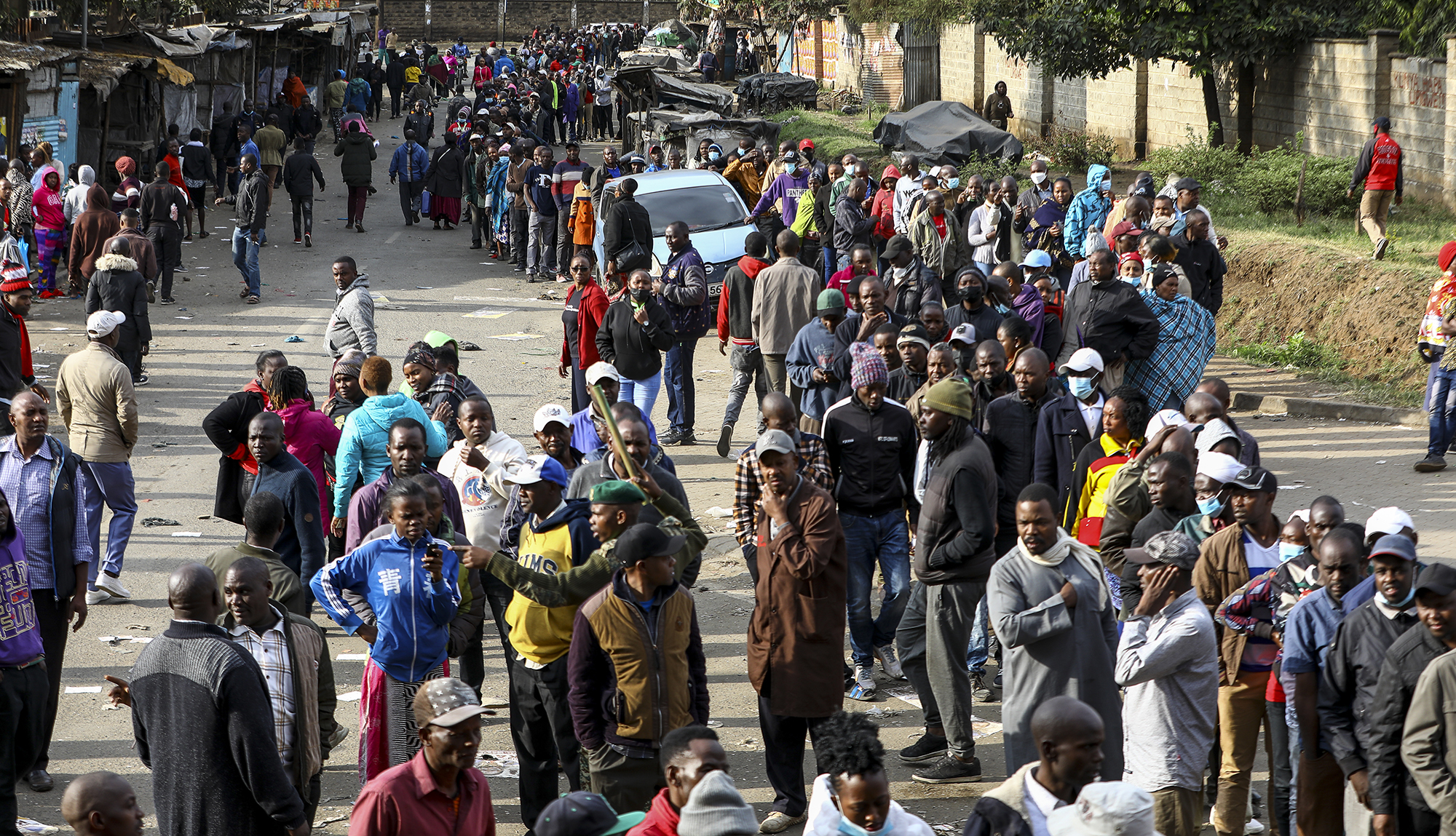 Five days later, tensions rise as Kenyan presidential election results trickle in
