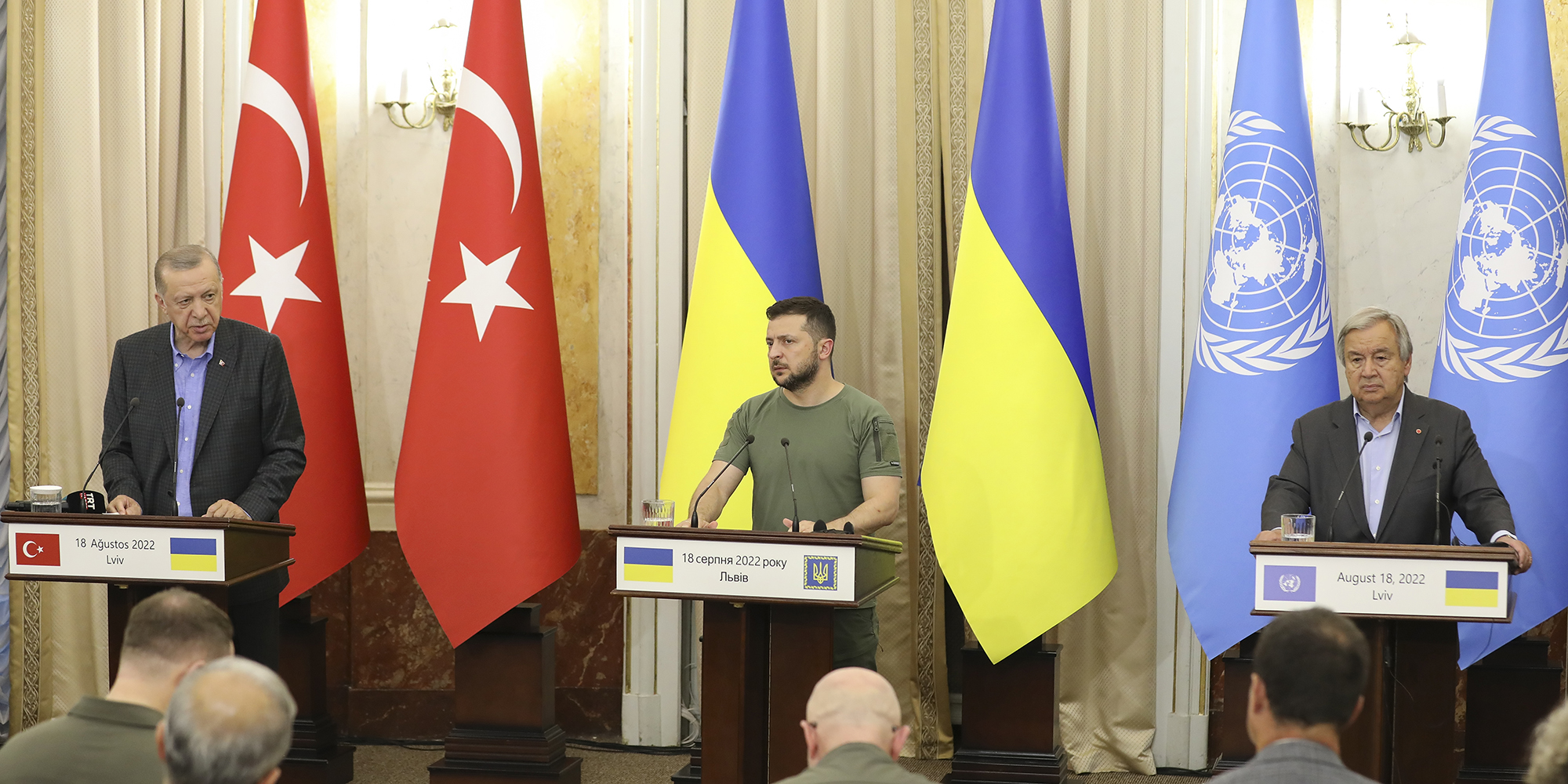 Erdoğan says Lviv talks focused on war’s end; Russia sends jets with hypersonic missiles to Kaliningrad