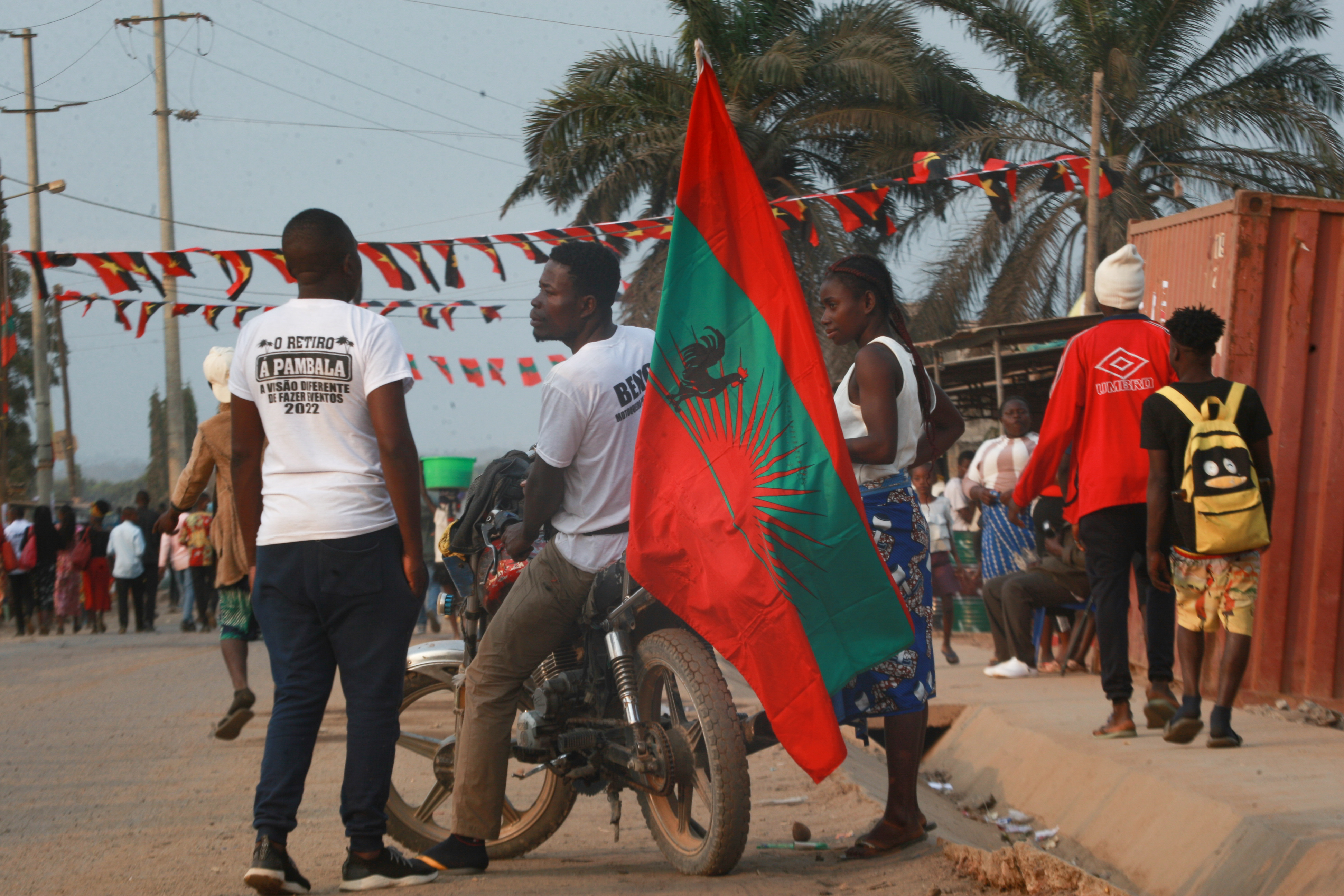 Angolan opposition leader says one-party state is 'big cancer' of society