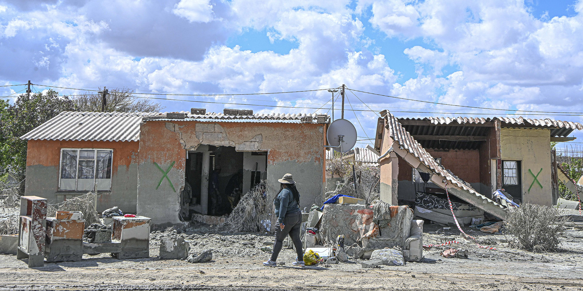 Rebuilding of houses begins after Free State mine tragedy, search and recovery mission continues