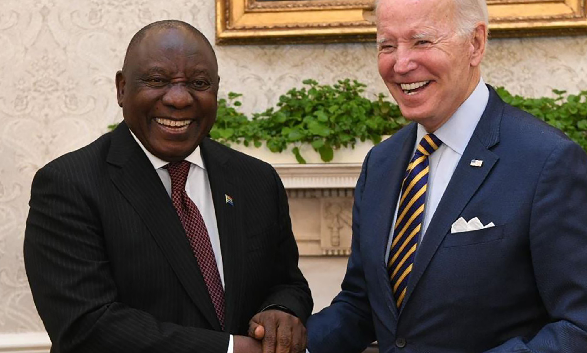 Biden congratulates Ramaphosa on re-election and forming the GNU