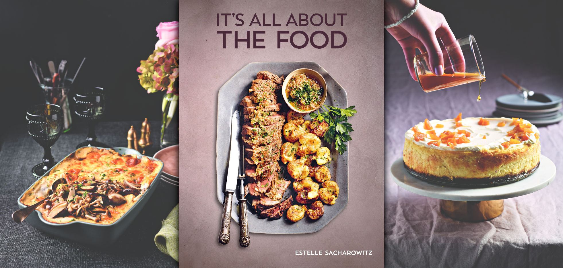 Try Estelle Sacharowitz’s Portobello Mushroom Lasagne and All-Time Flawless Cheesecake