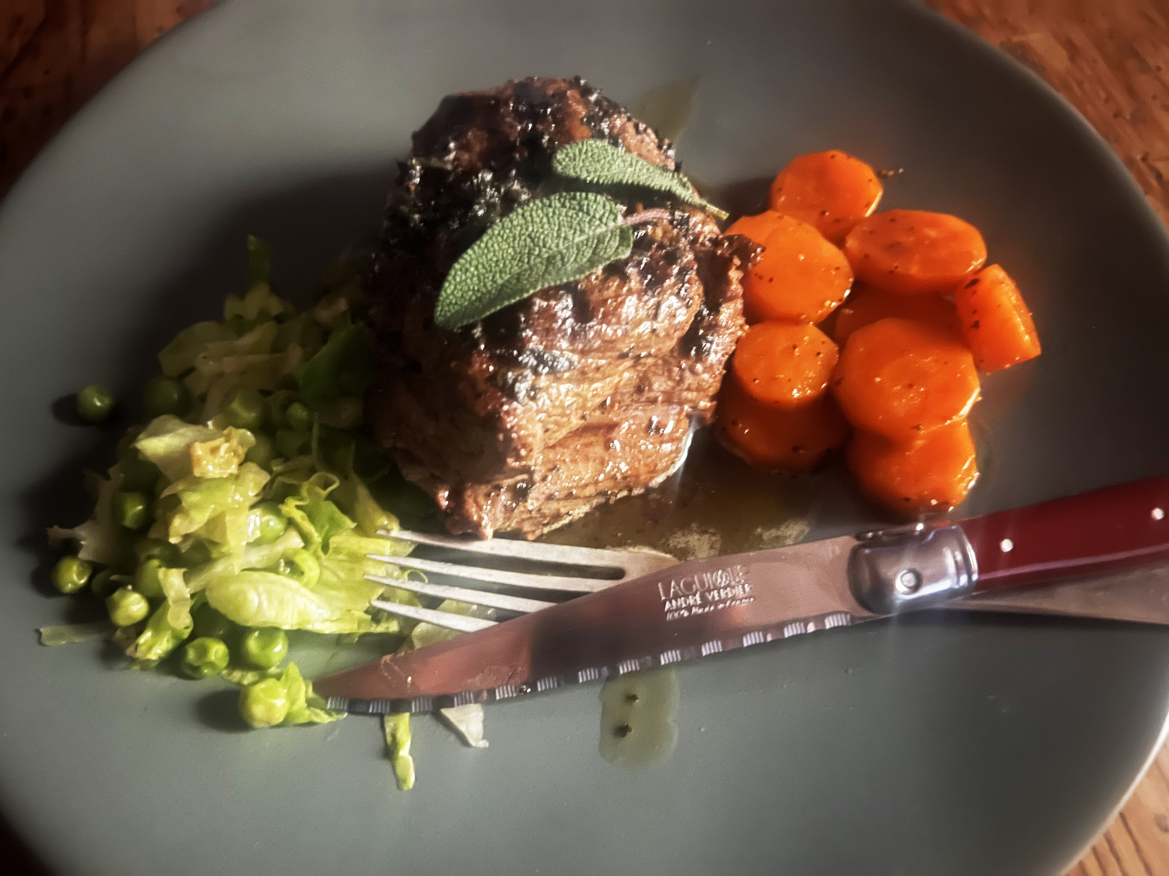 What’s cooking today: Fillet steak with burnt sage butter