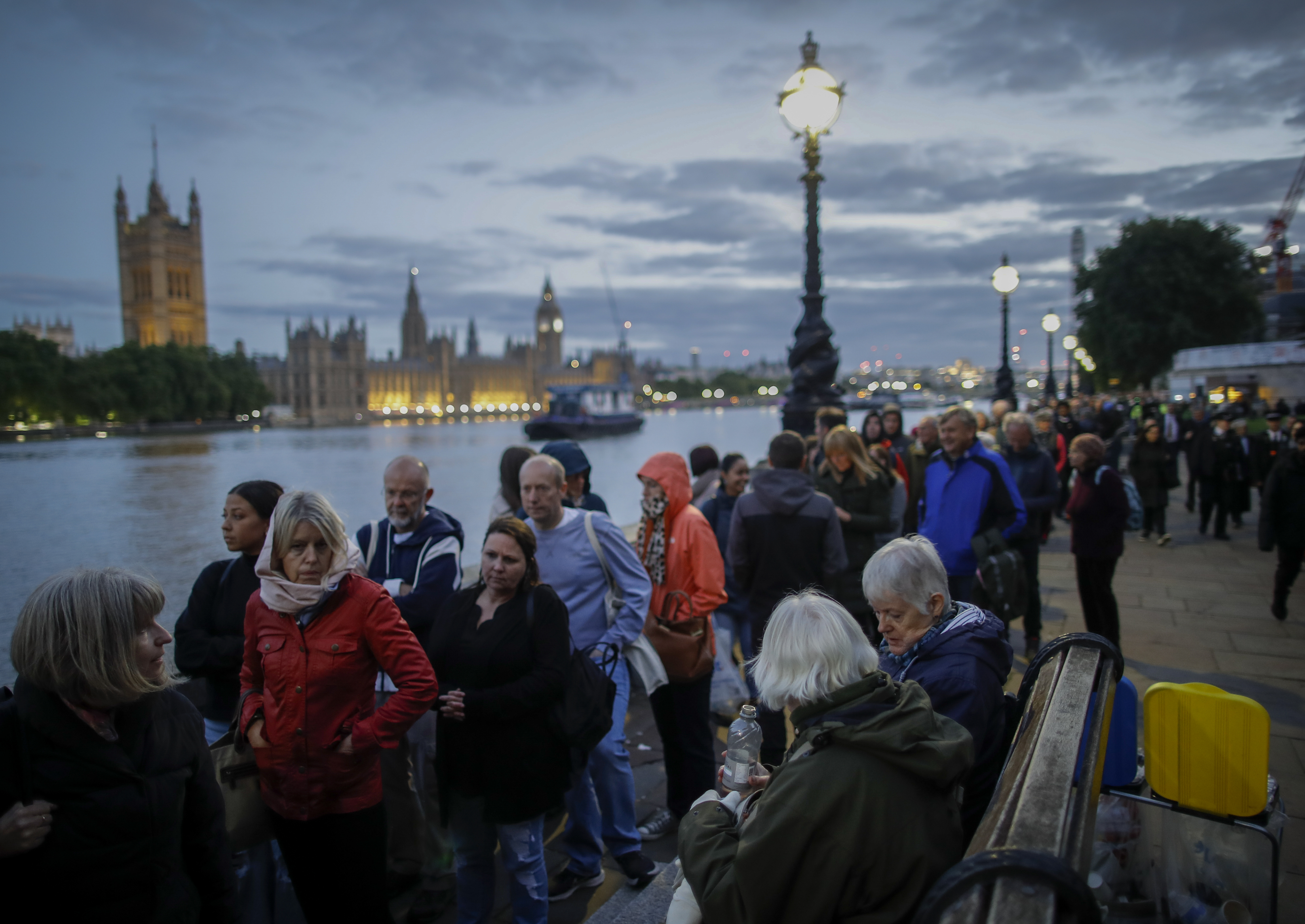 Queue to see Queen Elizabeth's coffin paused after reaching capacity