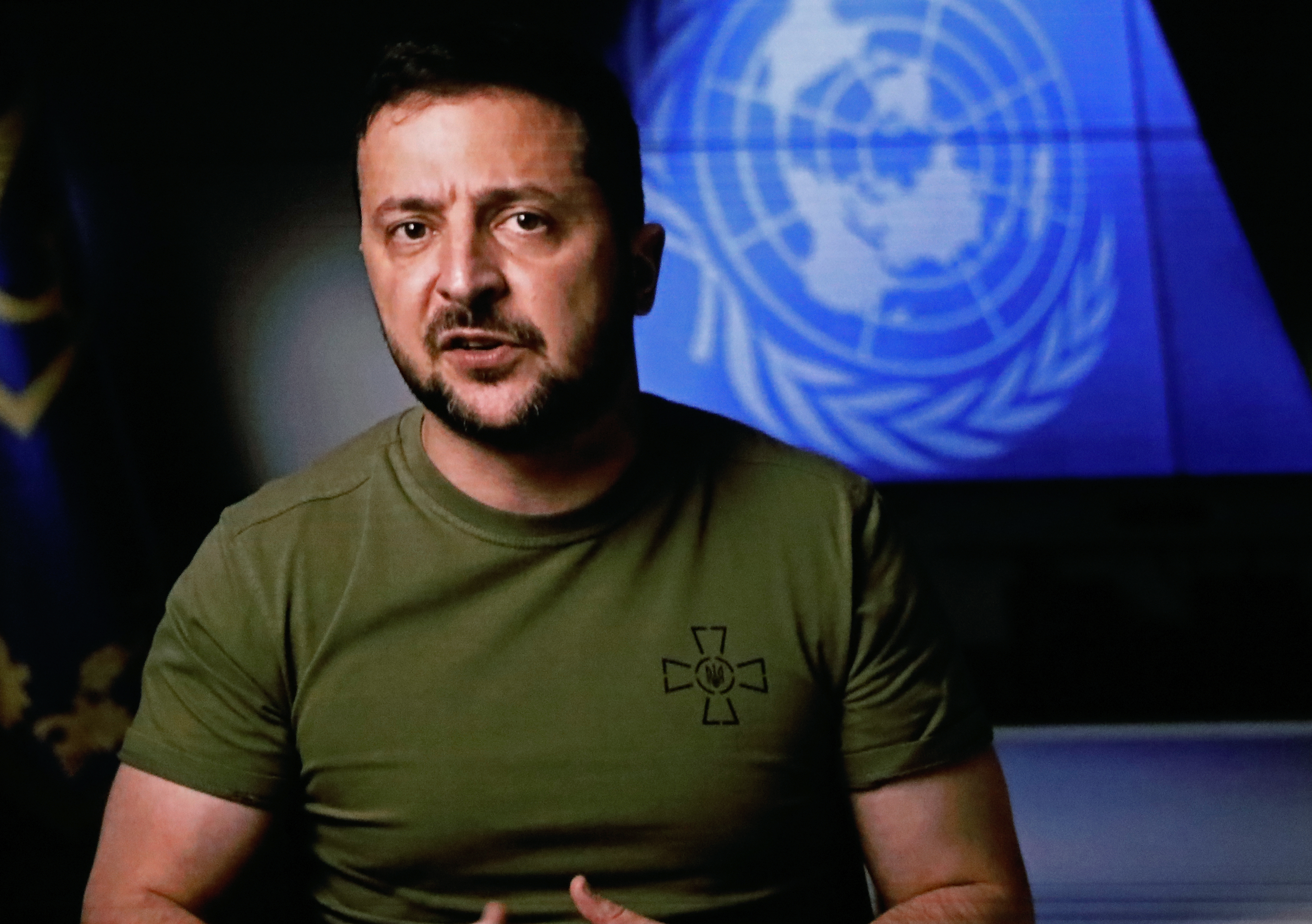 Zelensky calls for punishment of Russia including loss of UN veto