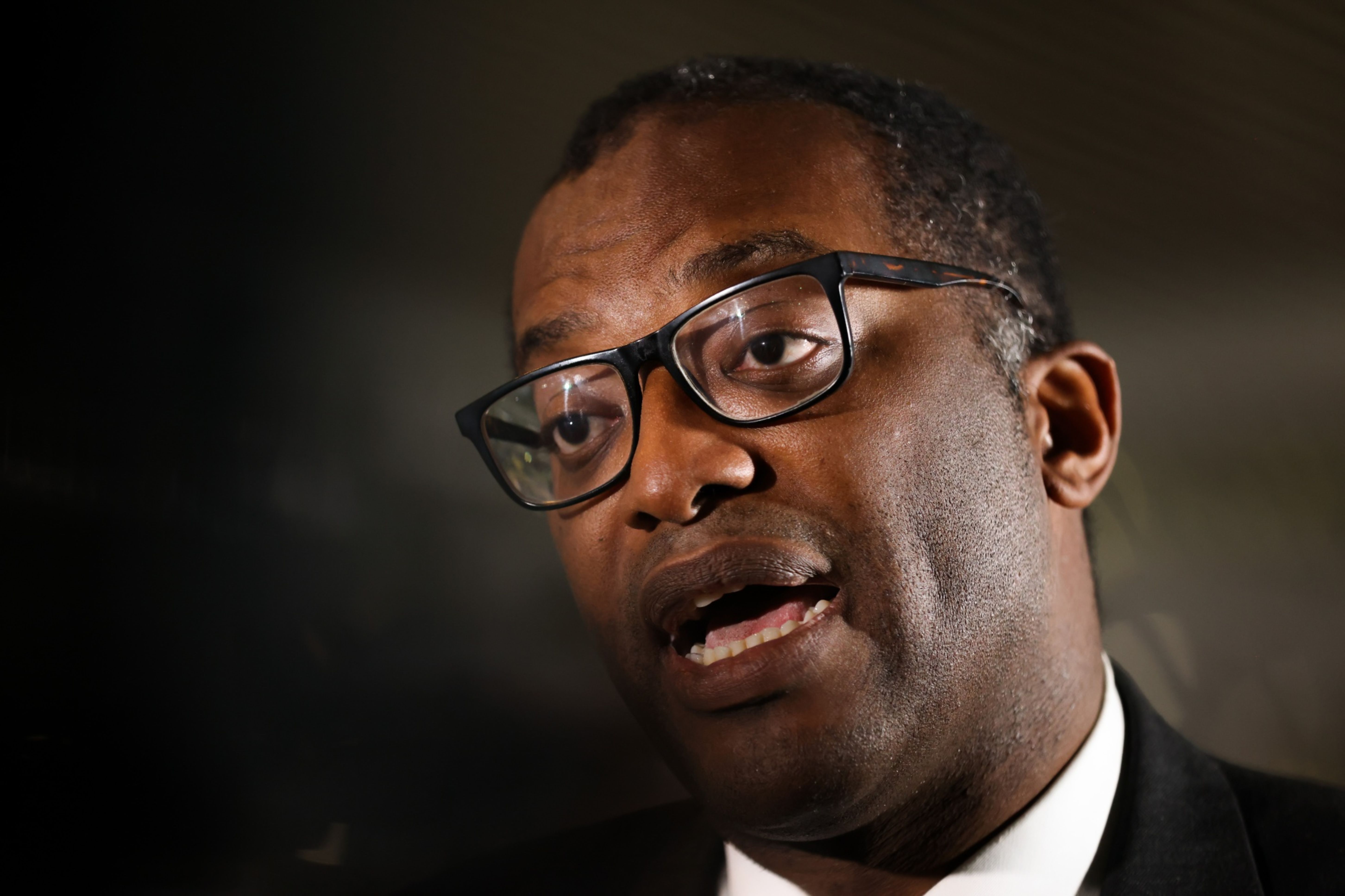 UK Chancellor Of The Exchequer Kwasi Kwarteng Addresses Conservative Party Autumn Conference