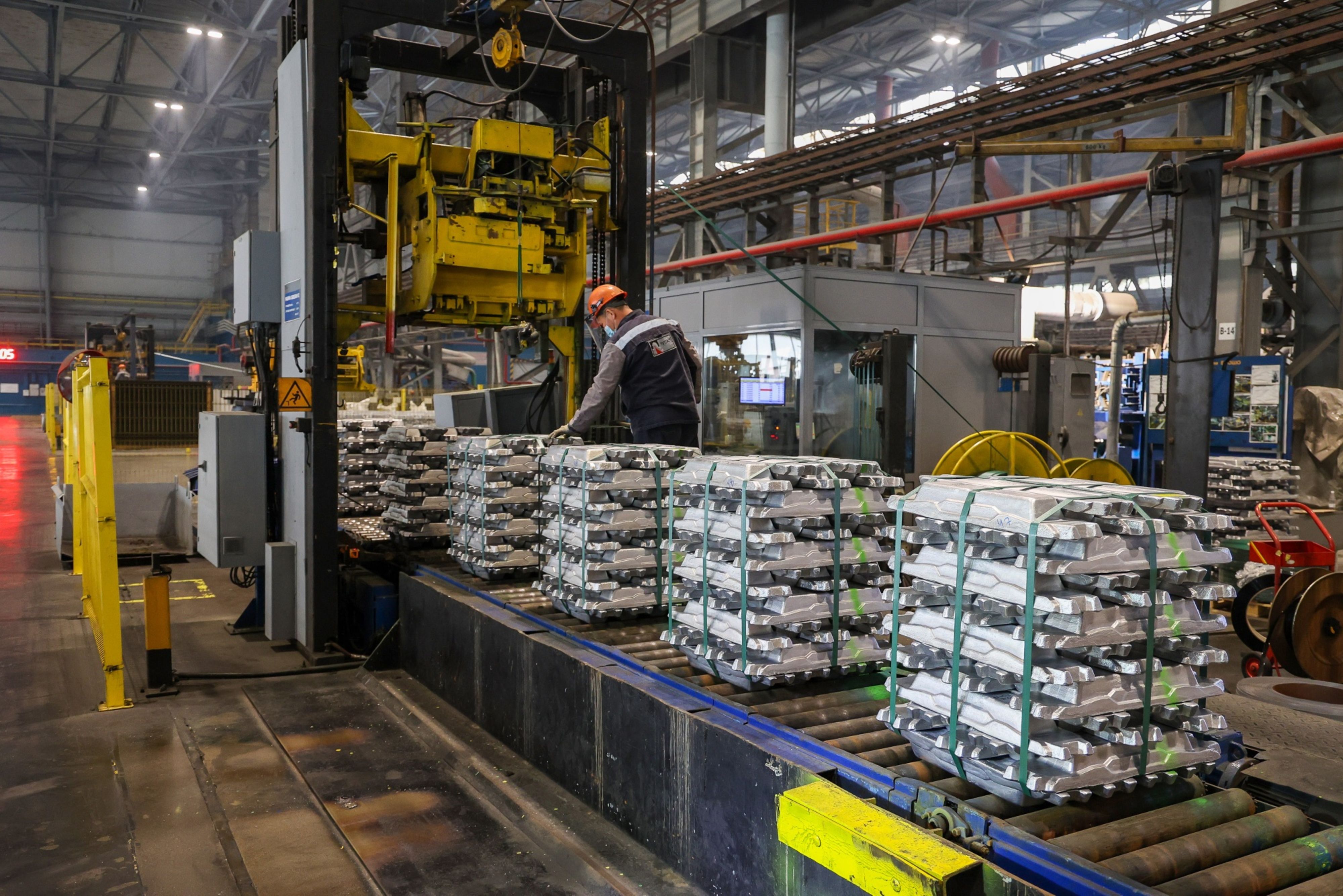 Aluminium Production at United Co. Rusal Plants