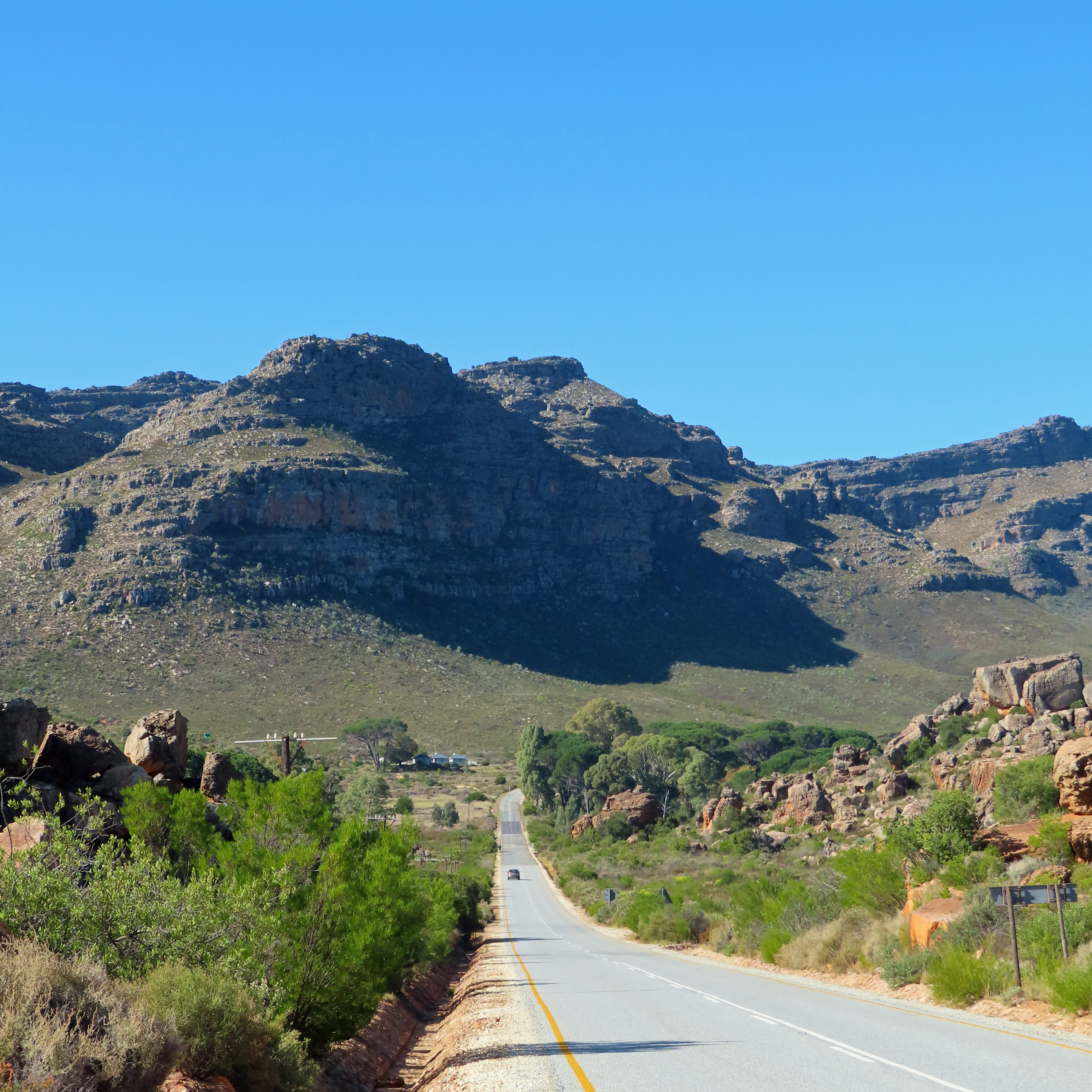 Above the world on the Pakhuis Pass