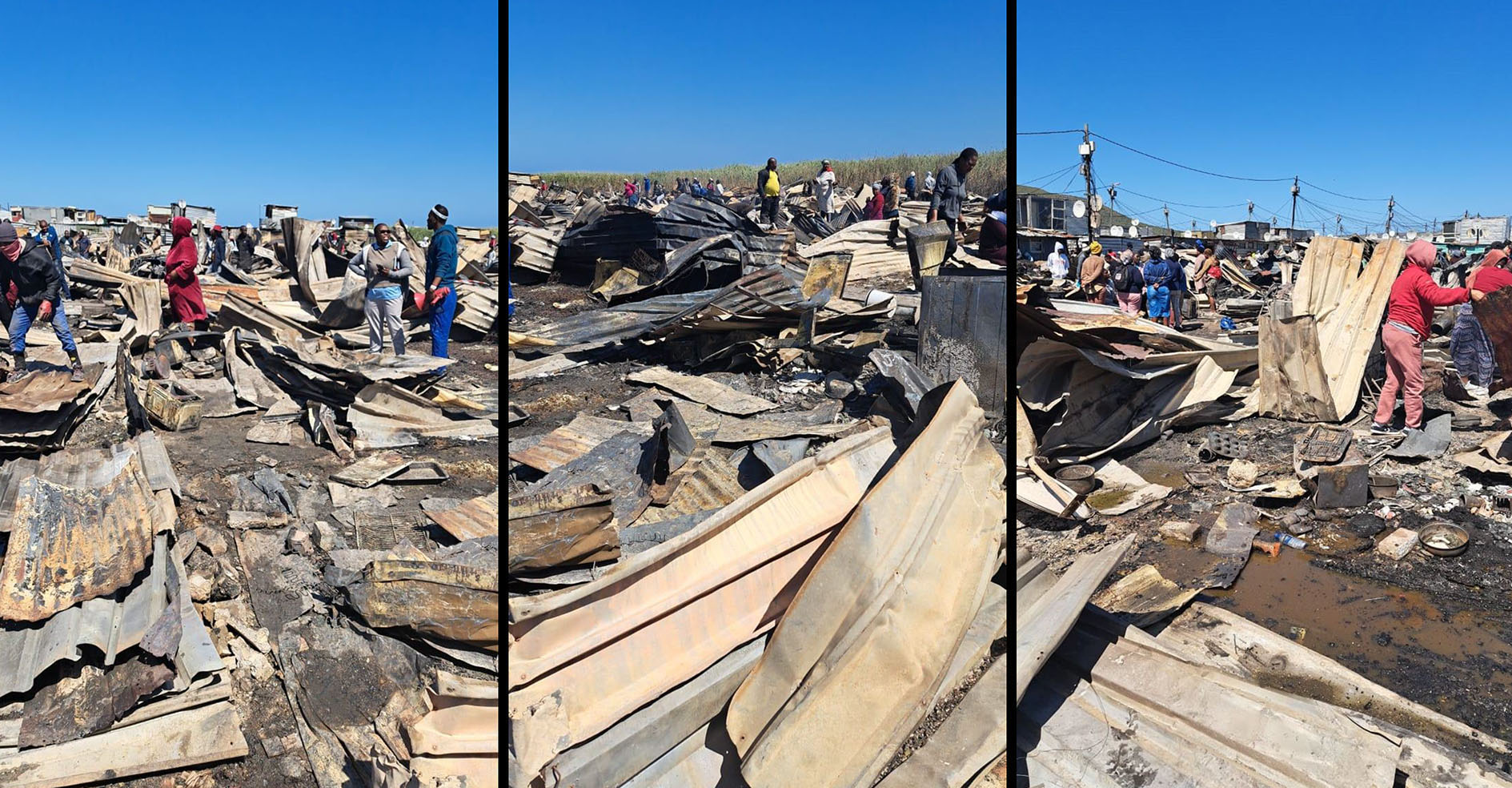 Masiphumelele fire destroys 100 structures — Gift of the Givers provides humanitarian aid