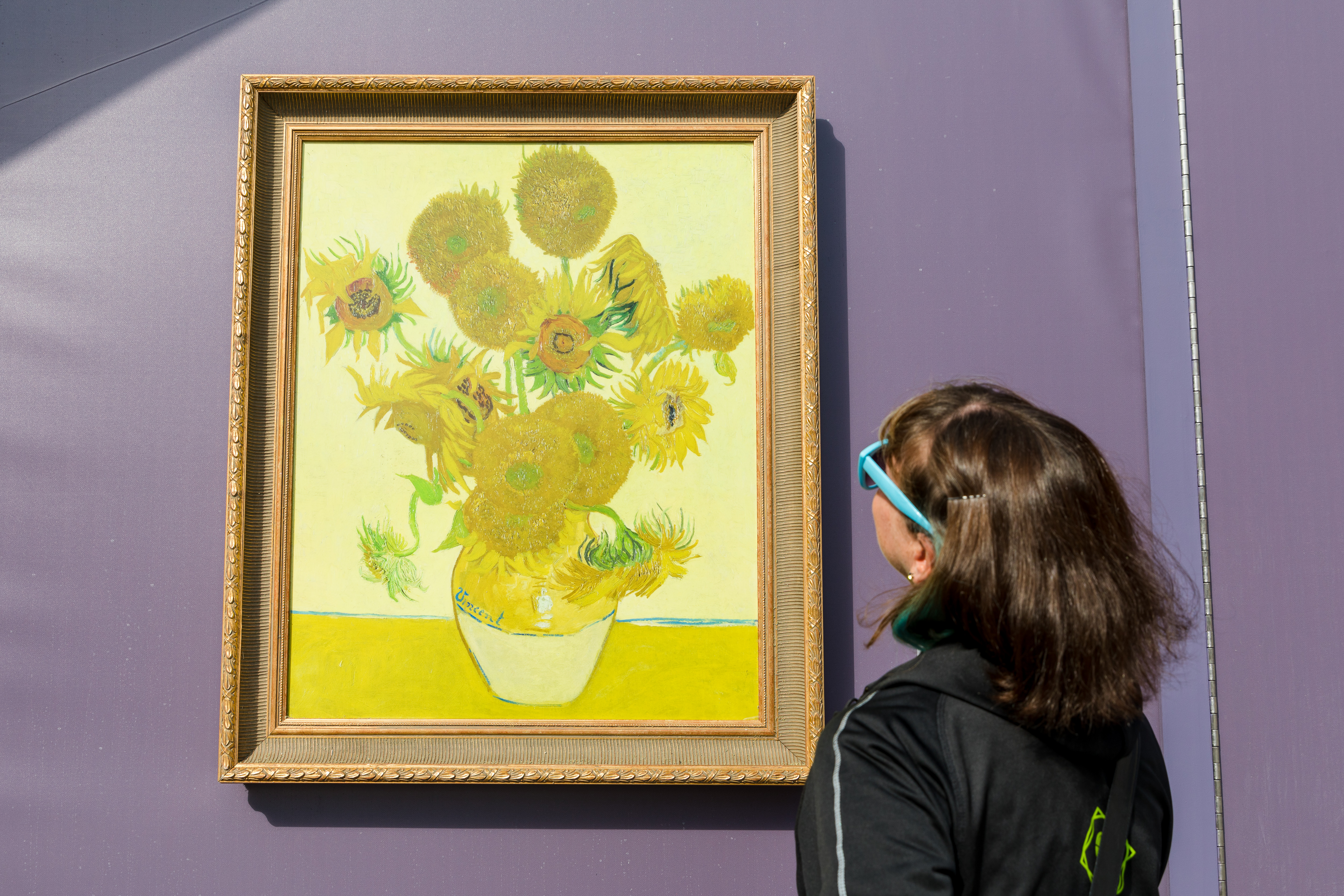 National Gallery Inside Out festival in Trafalgar Square