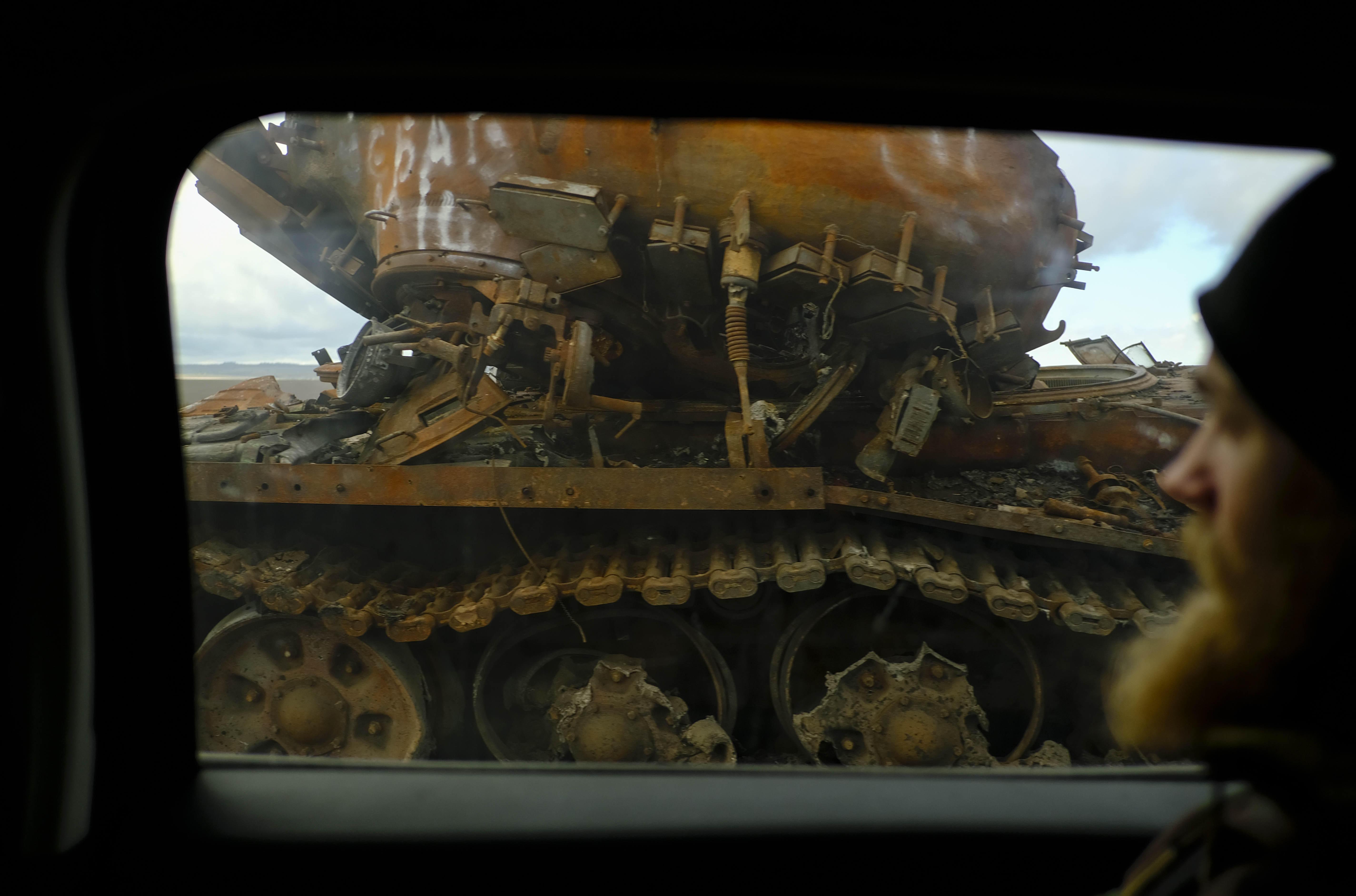 Ukrainian forces in the recently recaptured city of Lyman, eastern Ukraine