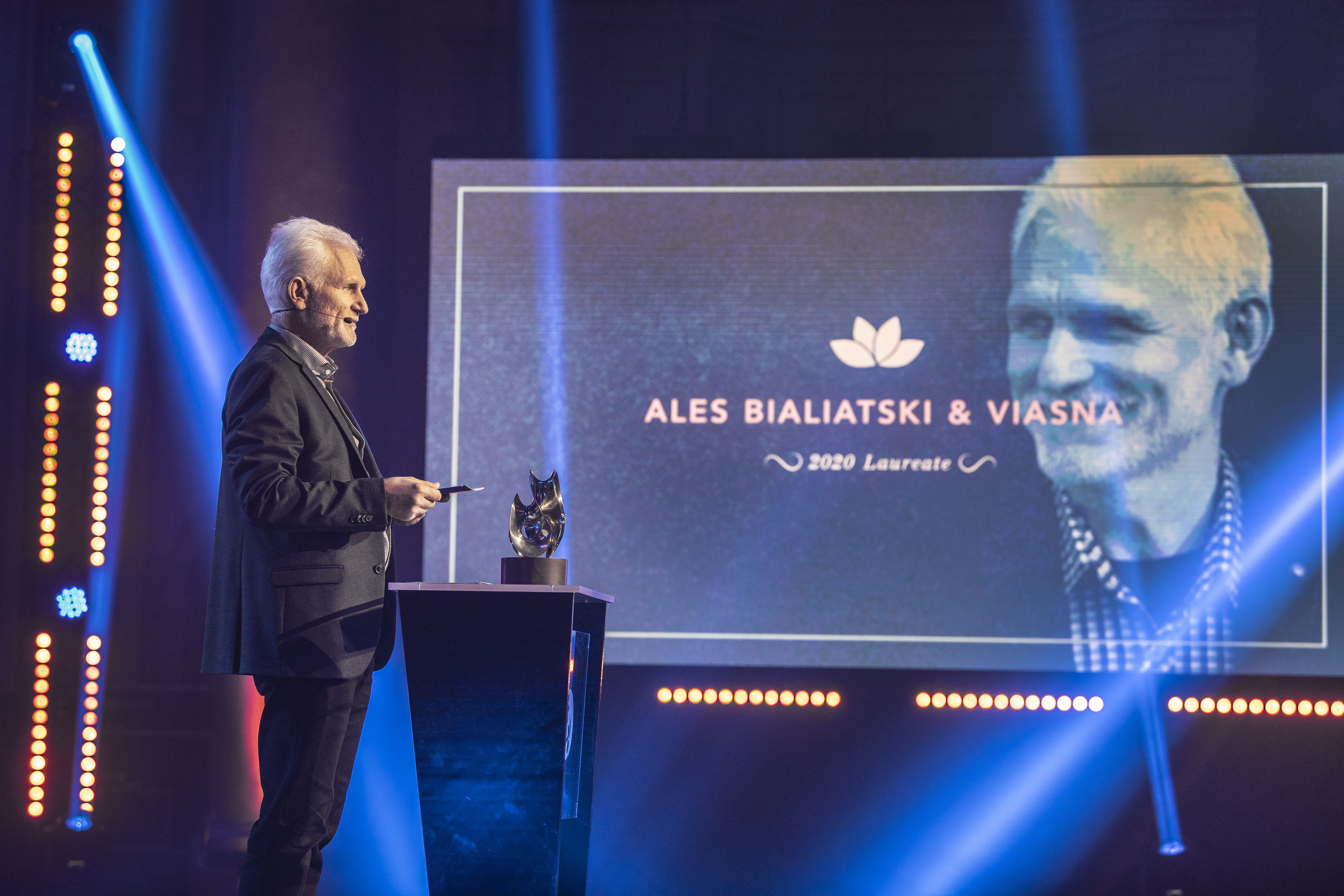 Ales Belyatsky of Visana Organization awarded 2022 Nobel Peace Prize