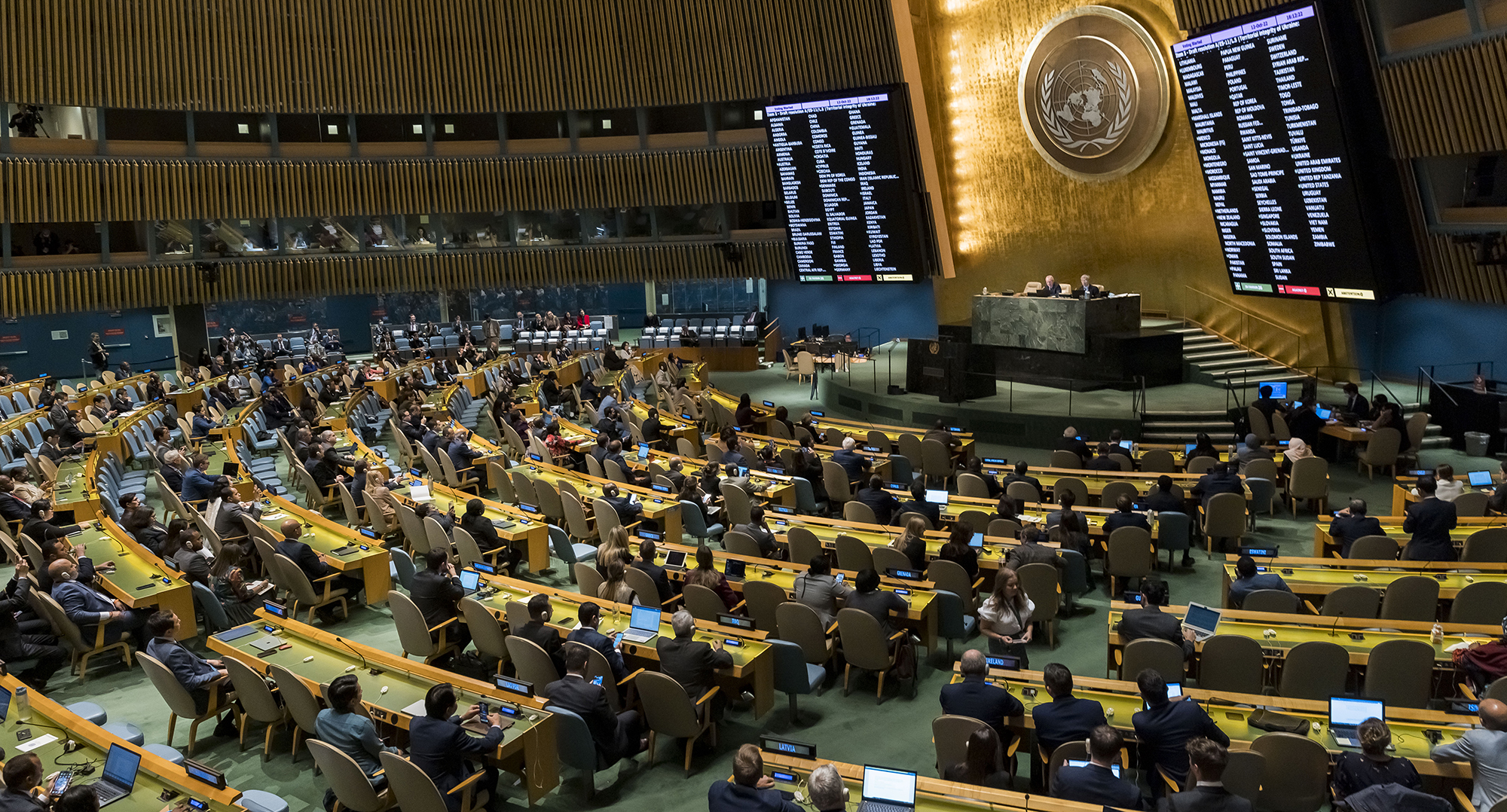 UN General Assembly calls for Russia to make reparations in Ukraine