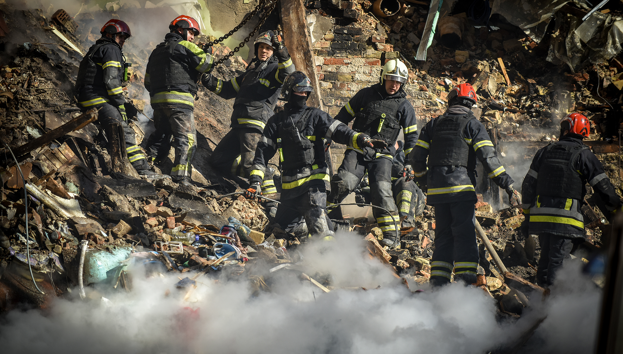 Russia strikes Kyiv with explosive drones; EU signs off on additional €500m in weapons aid