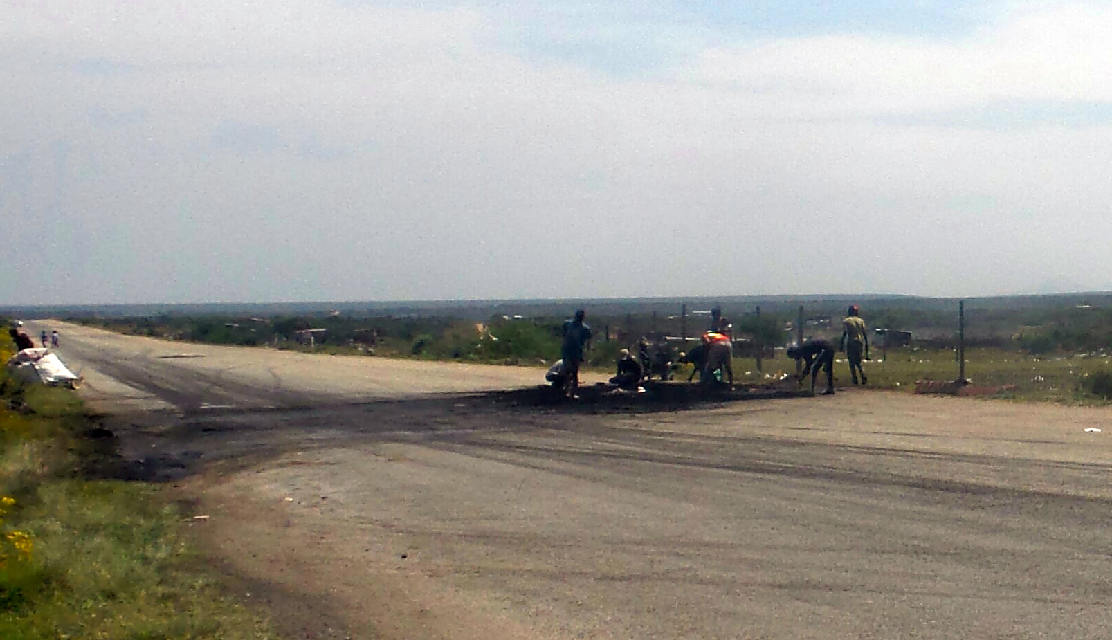 Truck torched in Gqeberha as protestors blame government leadership changes for poor development