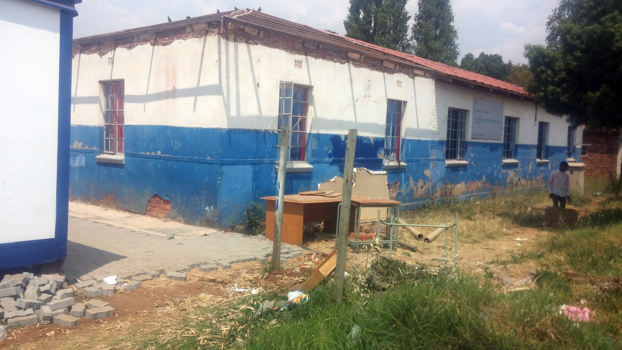 Some learners are still being taught under trees in Gauteng