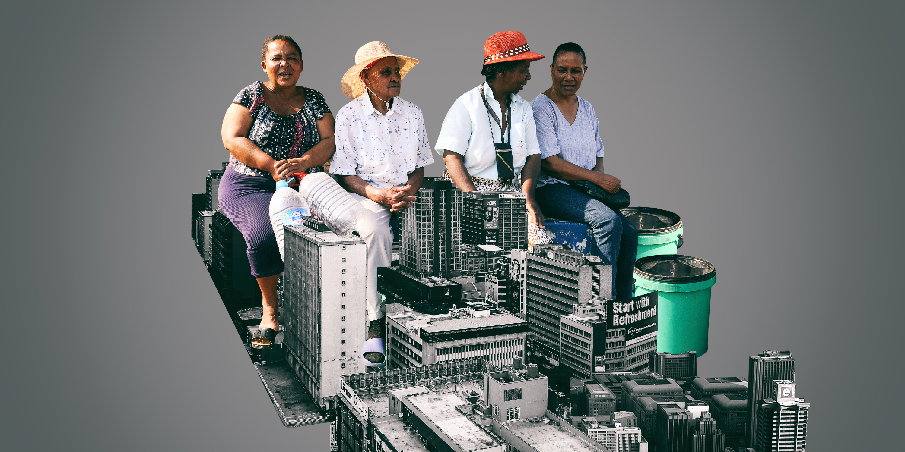 Water, water, nowhere and precious little to drink