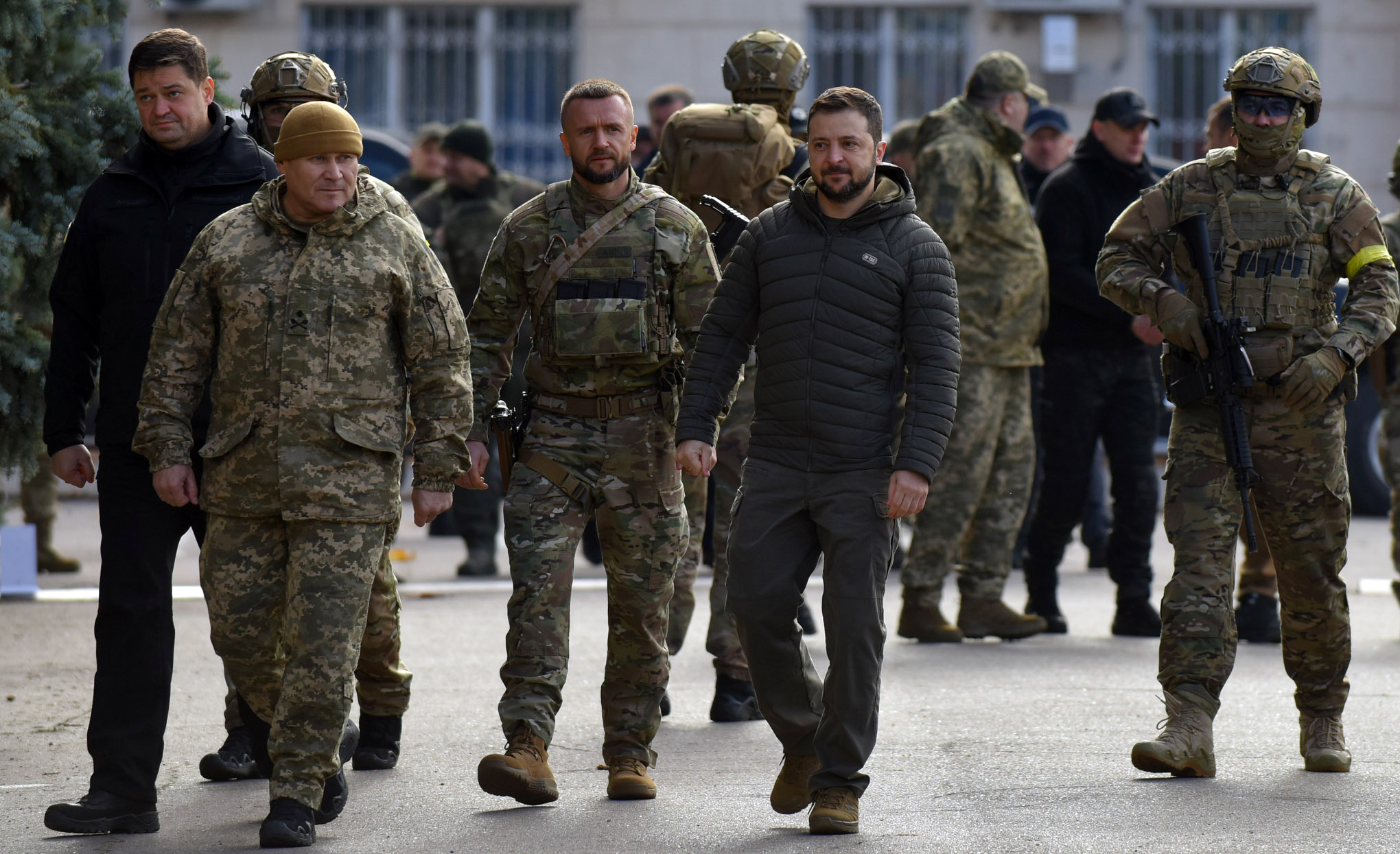 US and Russian spy chiefs meet in Turkey; Zelensky visits Kherson after liberation