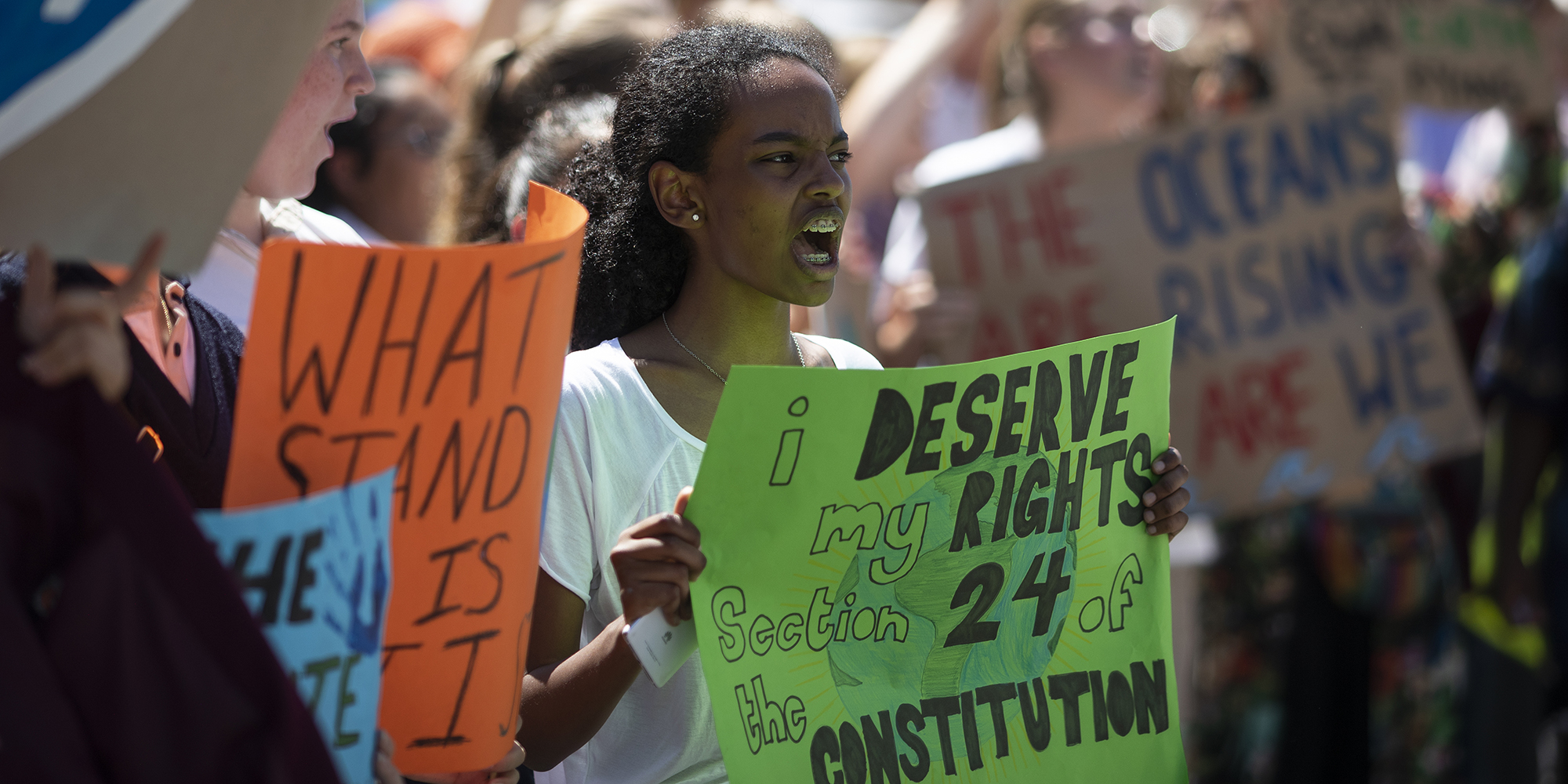 Greens see red over ‘blue apartheid’ – activists call on state to ditch fossil fuels and develop a proper energy plan