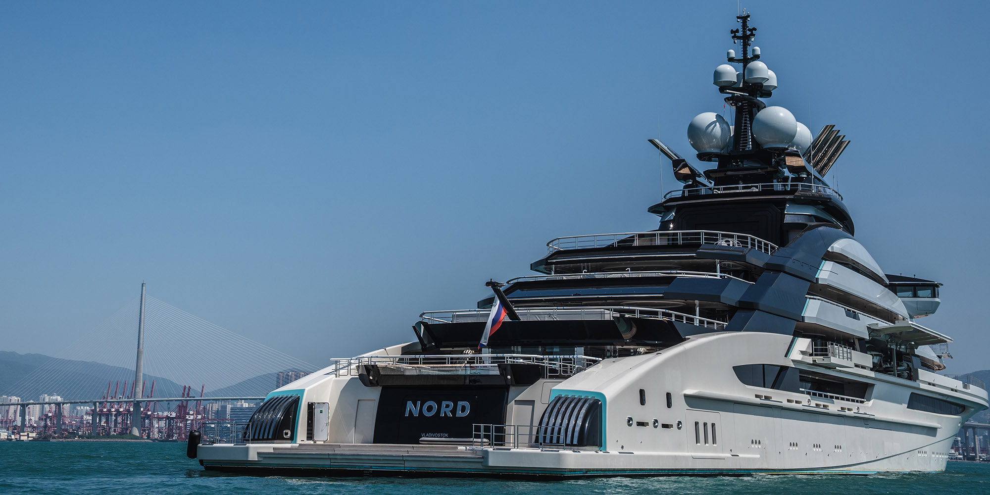 Russian superyacht Nord may have given Cape Town a wide berth